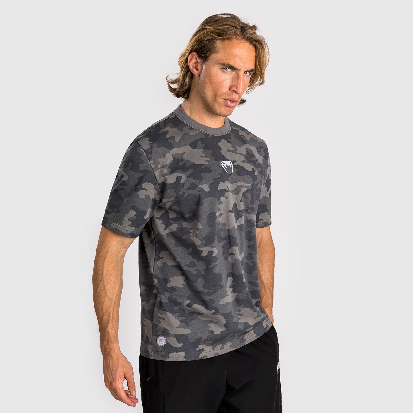 Venum Vortex XL Men's T–Shirt - Anthracite Camo