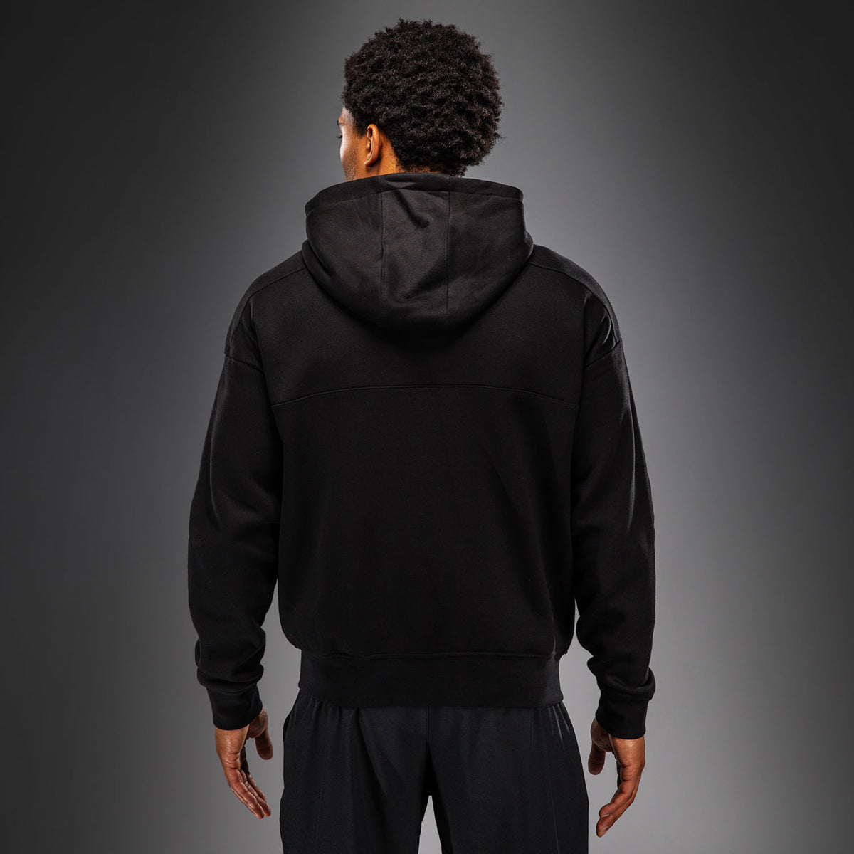 Venum Attack Fleece & Weave Track Jacket - Black  product-type_Sweatshirts Venum