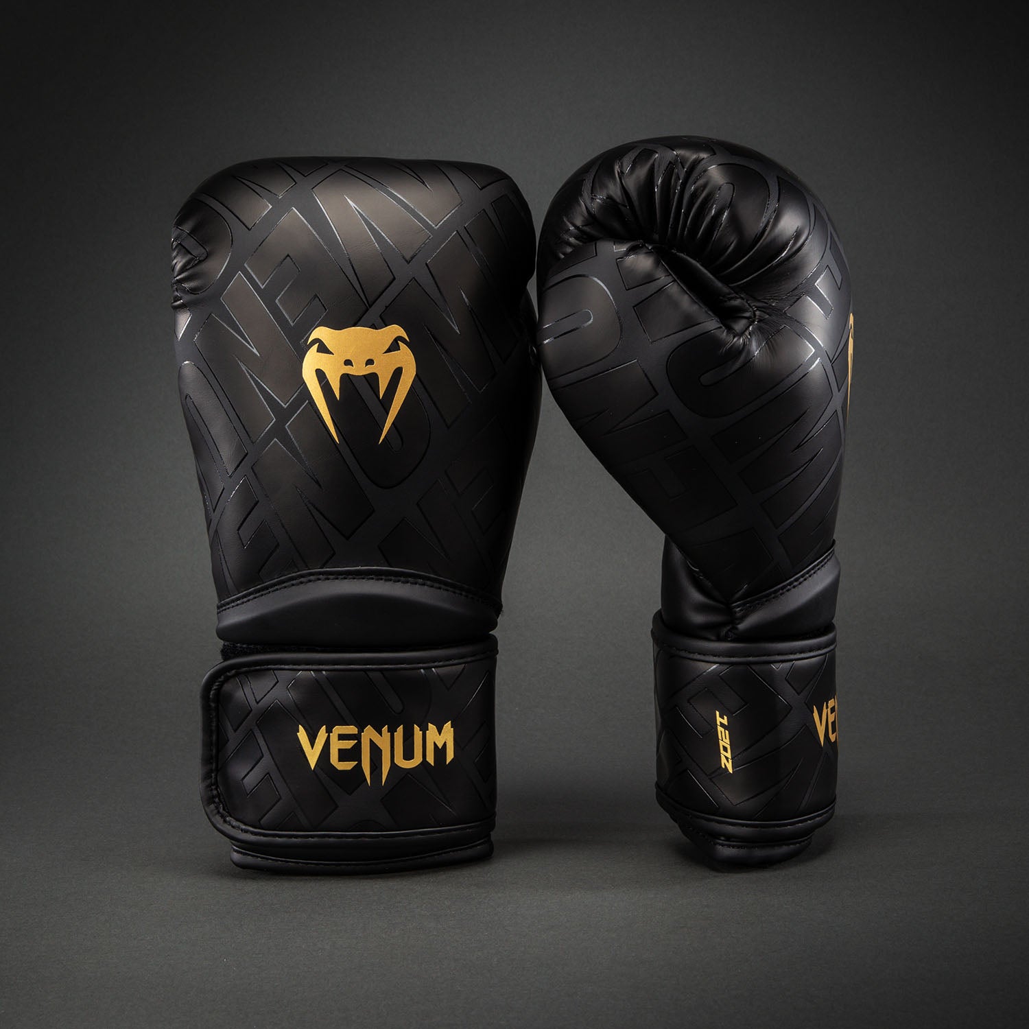 Venum Contender 1.5 XT 3D Boxing Gloves - Black/ Gold - Venum
