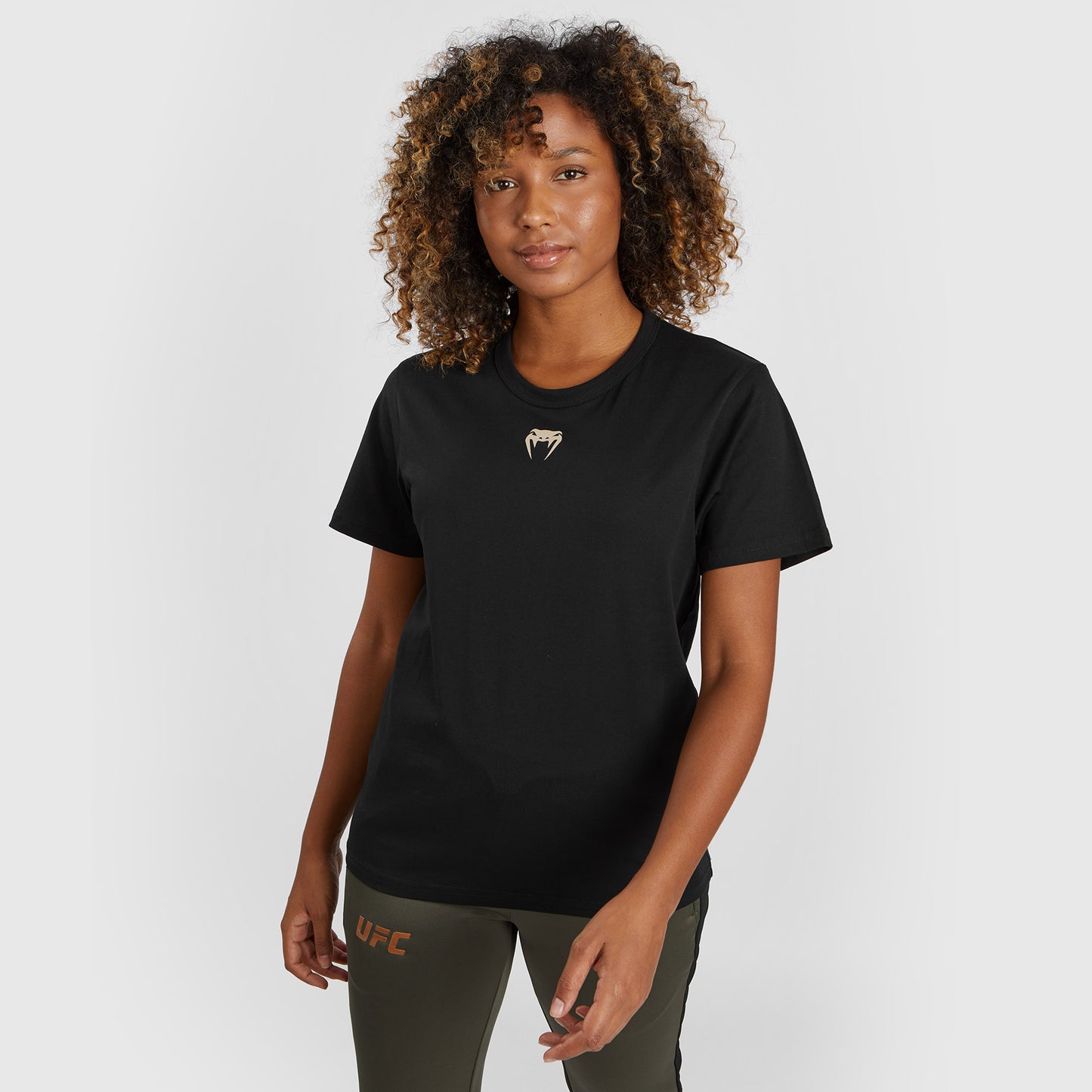 UFC Adrenaline by Venum Fight Week Women’s Short-sleeve Cotton T-shirt - Black