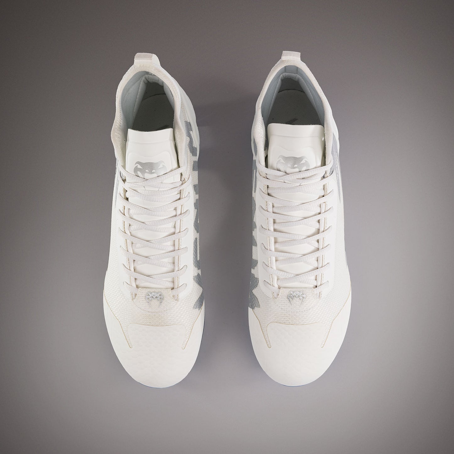 Venum Personalized Elite Football Cleats - White/Silver