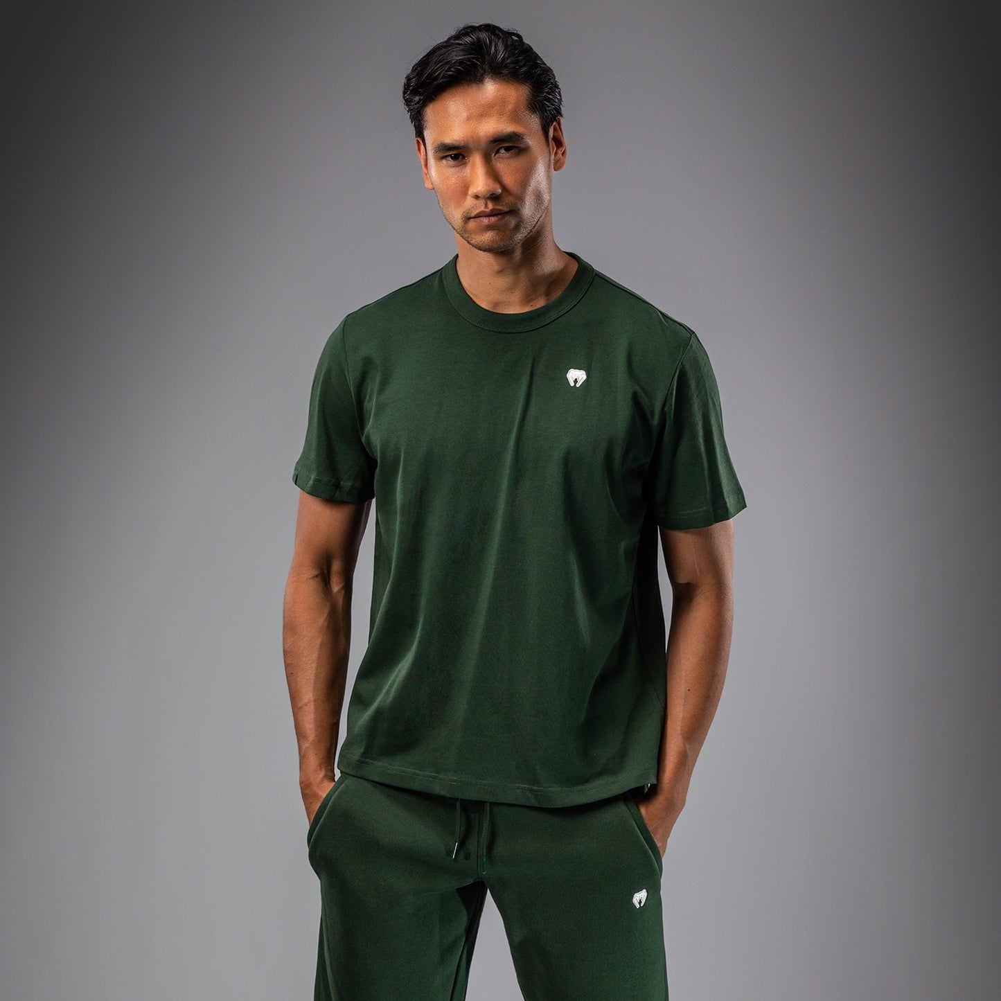 Venum Silent Power T-Shirt - Forest Green