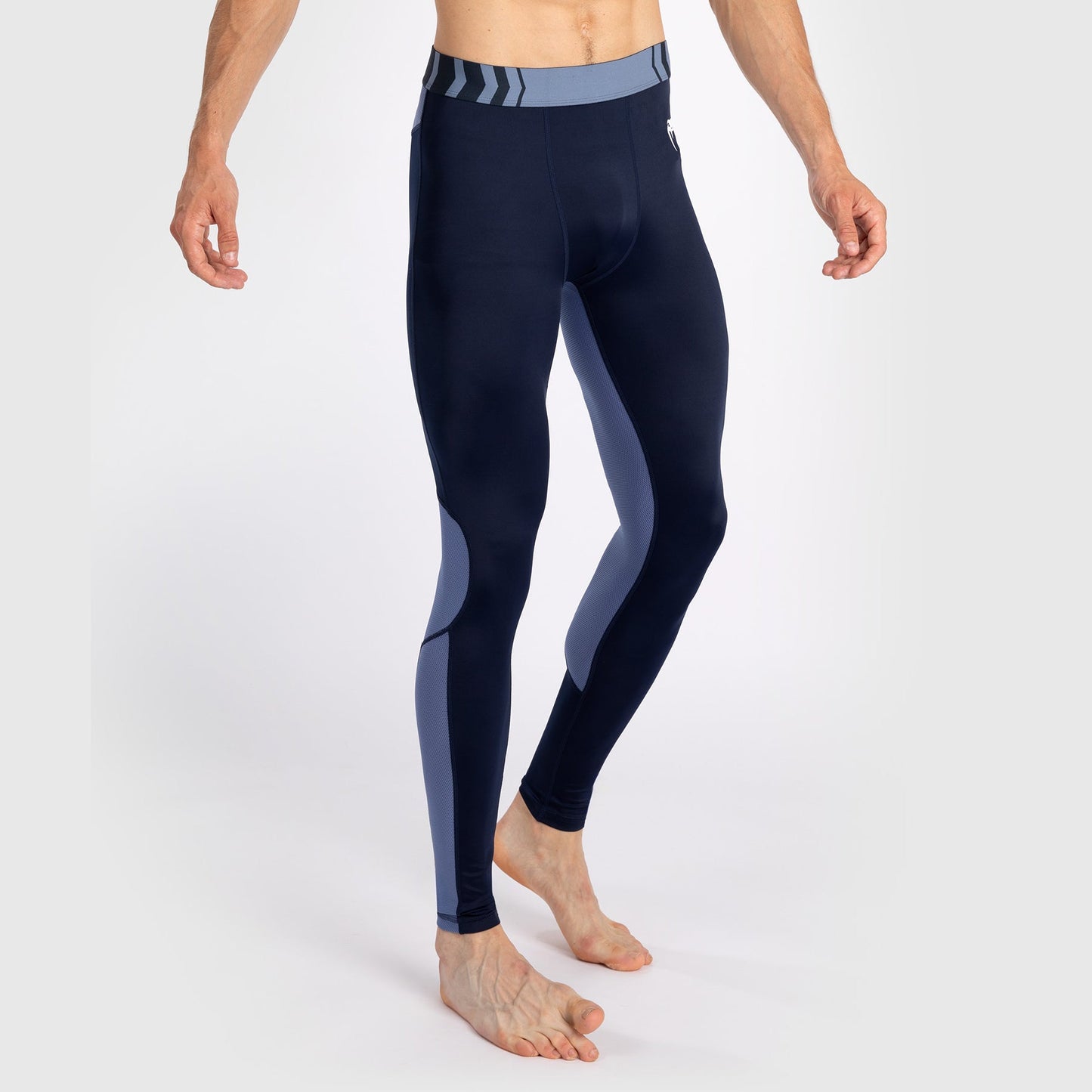 Venum Tempest Men's Spats - Navy Blue/Blue