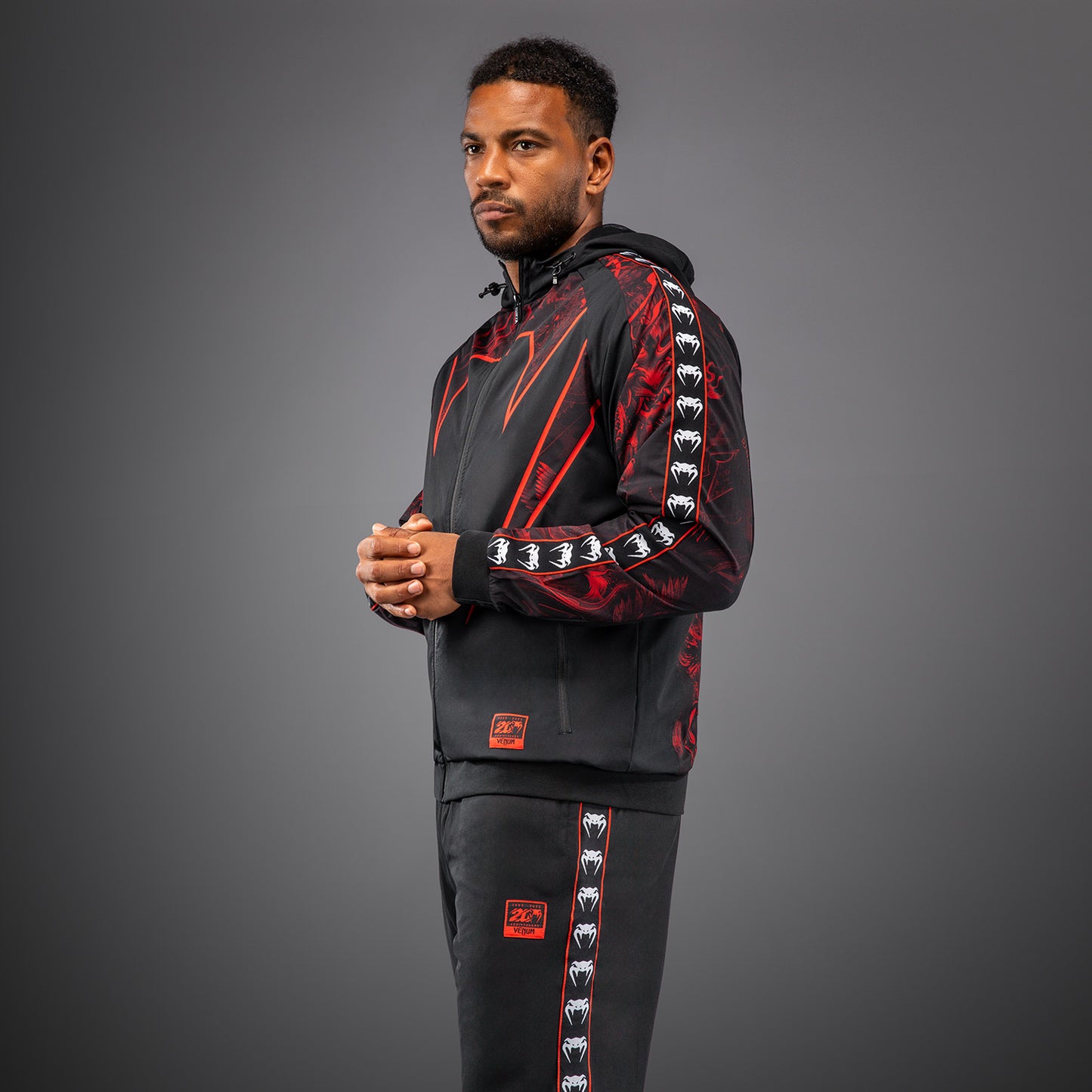 Venum 20th Anniversary Track Jacket - Black/Red