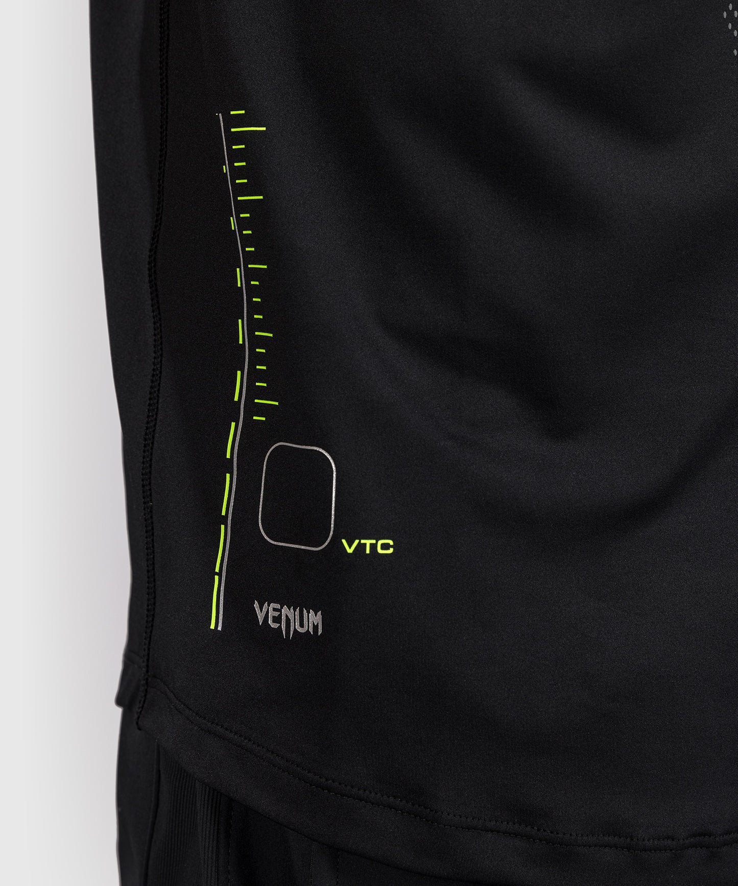 Venum Training Camp 4.0 Dry Tech T-shirt - Black/Neon Green