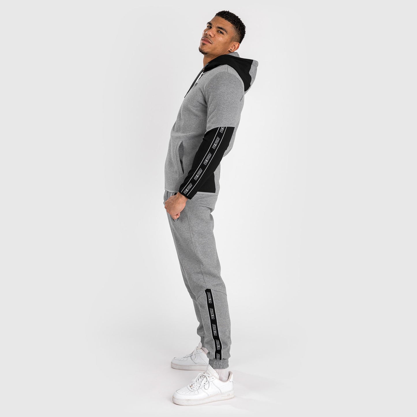 Venum Contender 4.0 Men’s Hoodie - Heather Grey/Black