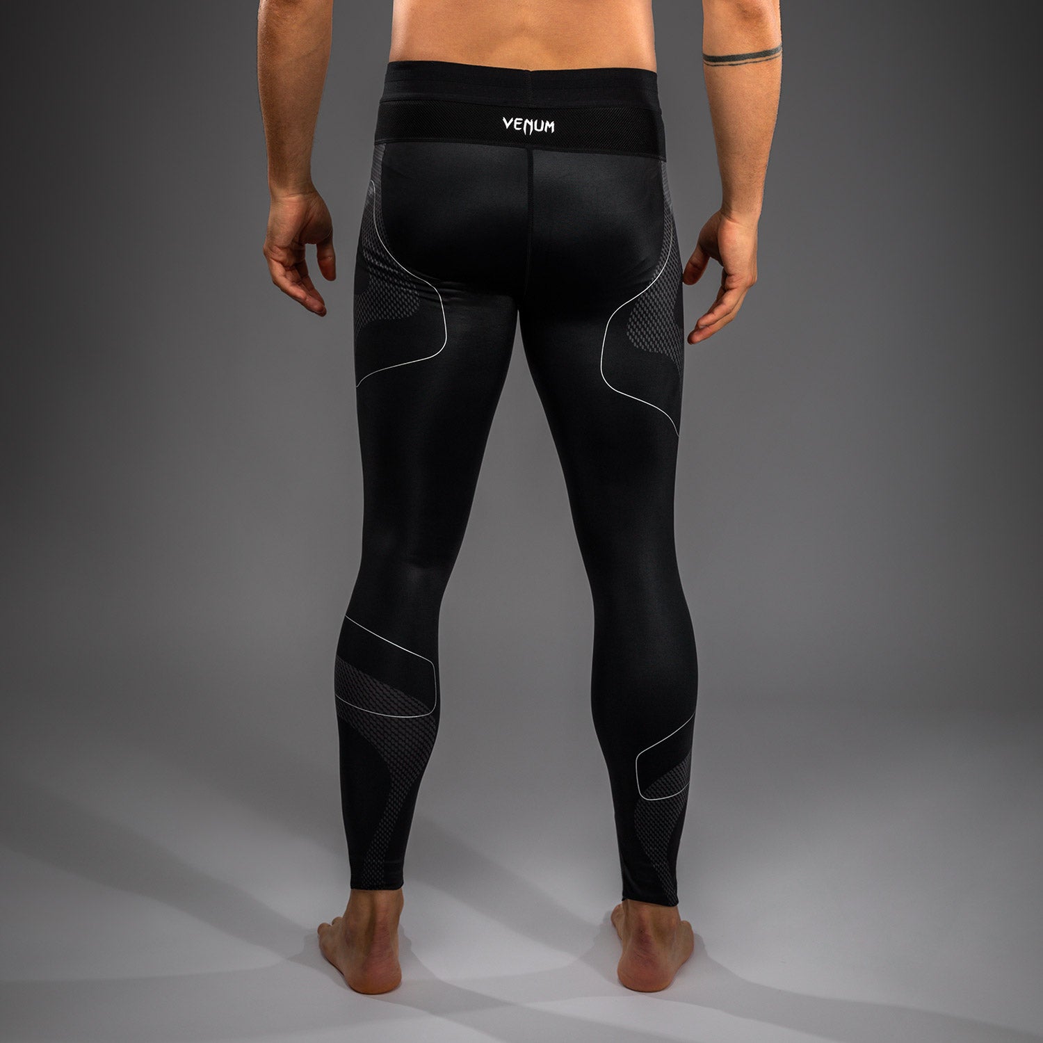 Venum Nexus Spats - Black/Silver - Venum