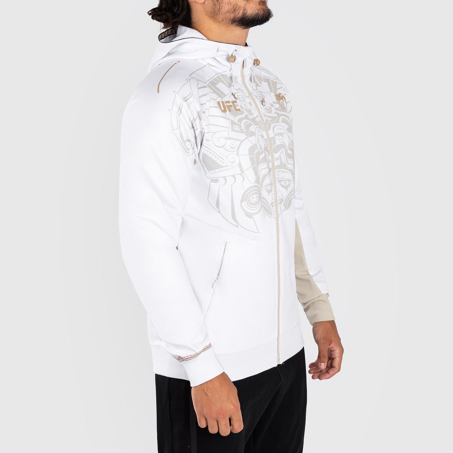 Noche UFC By Venum Authentic Fight Night Men’s Walkout Hoodie - White