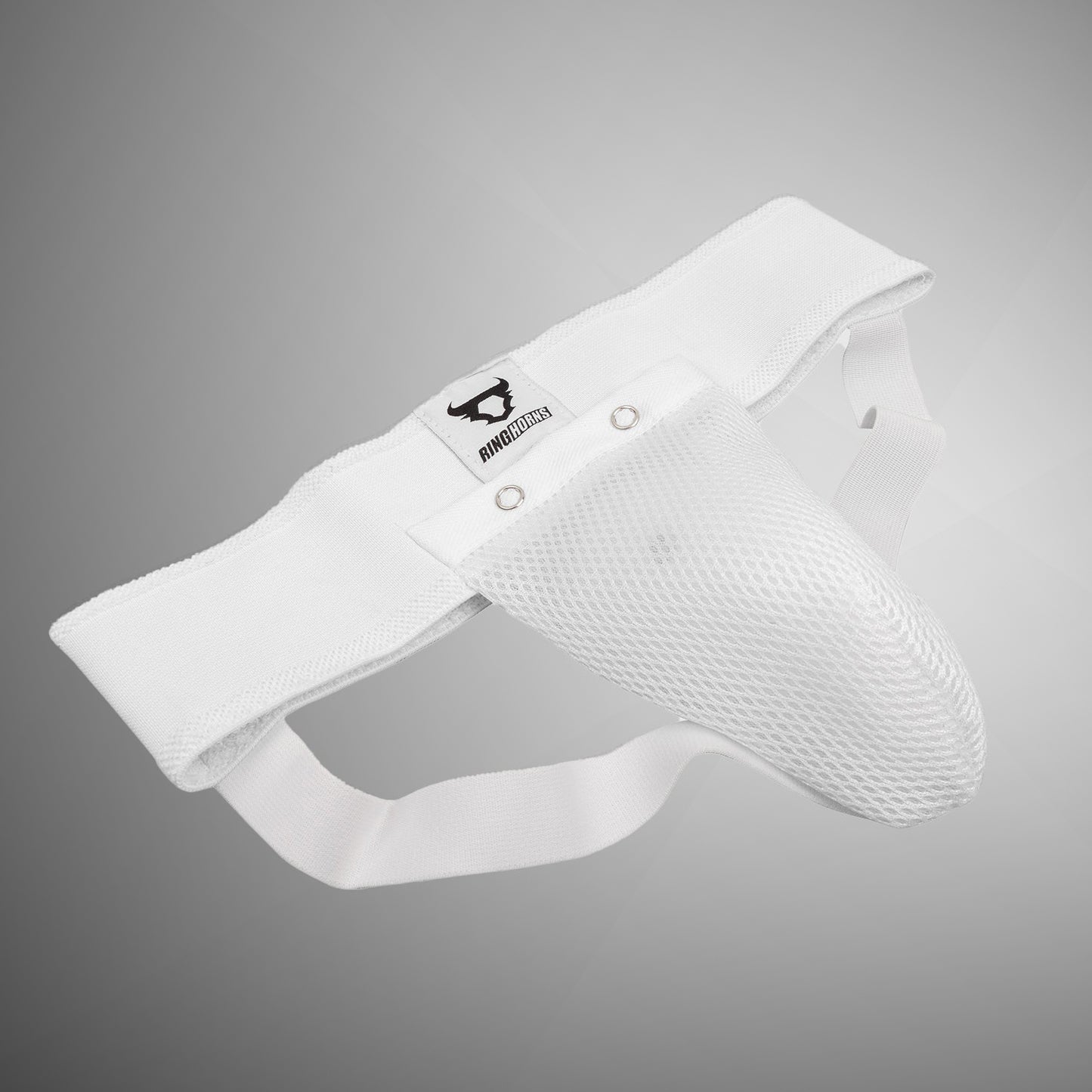 Ringhorns Charger by Venum Groin Guard and Jockstrap – White