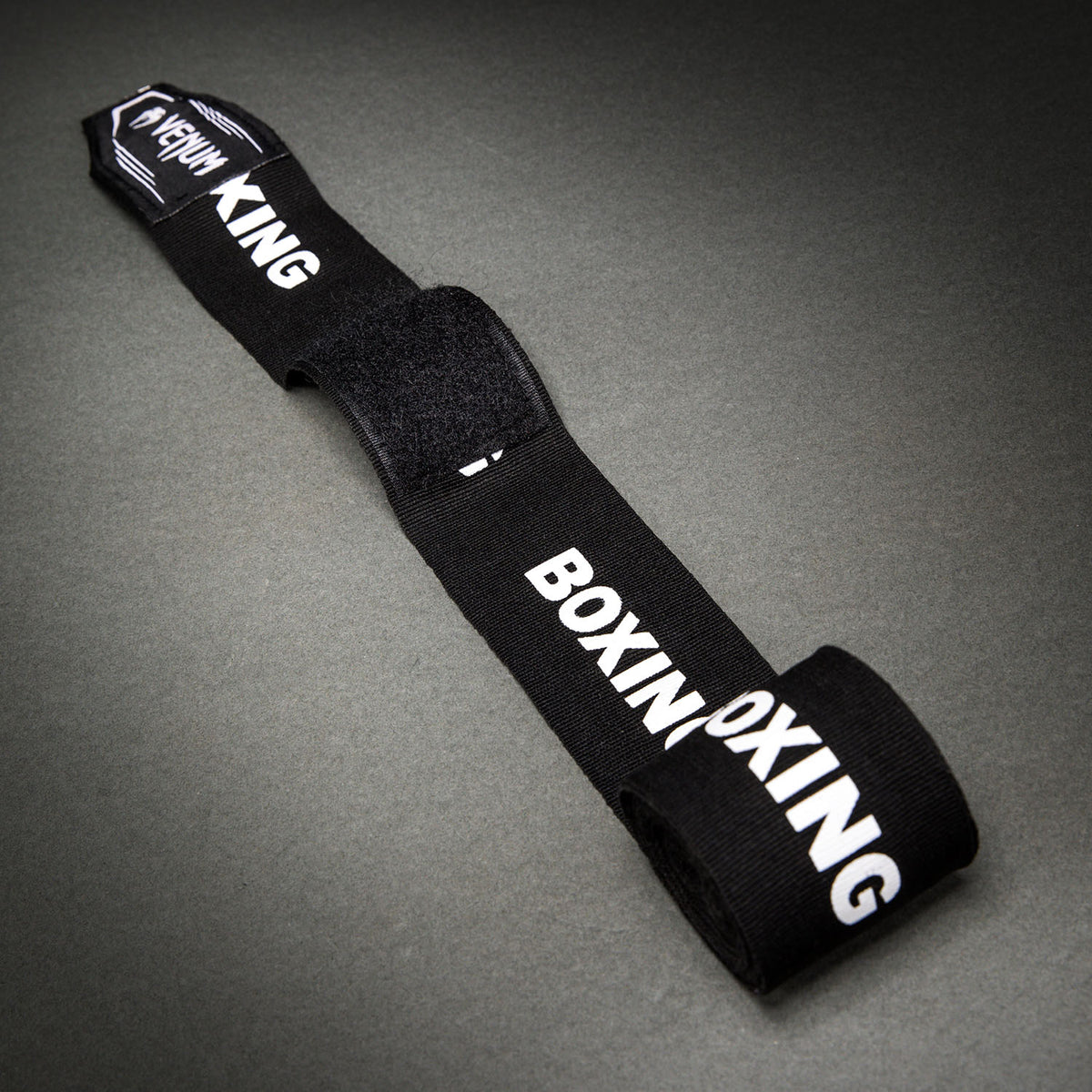 Venum Kontact Evo Boxing Hand Wraps - Black/White  product-type_Handwraps Venum