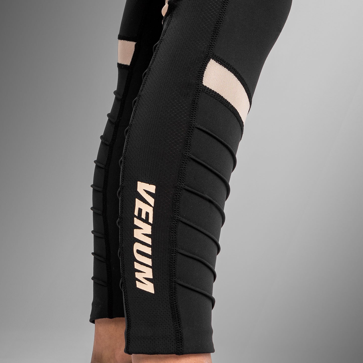 Venum Moto Leggings - For Women - Black/Sand