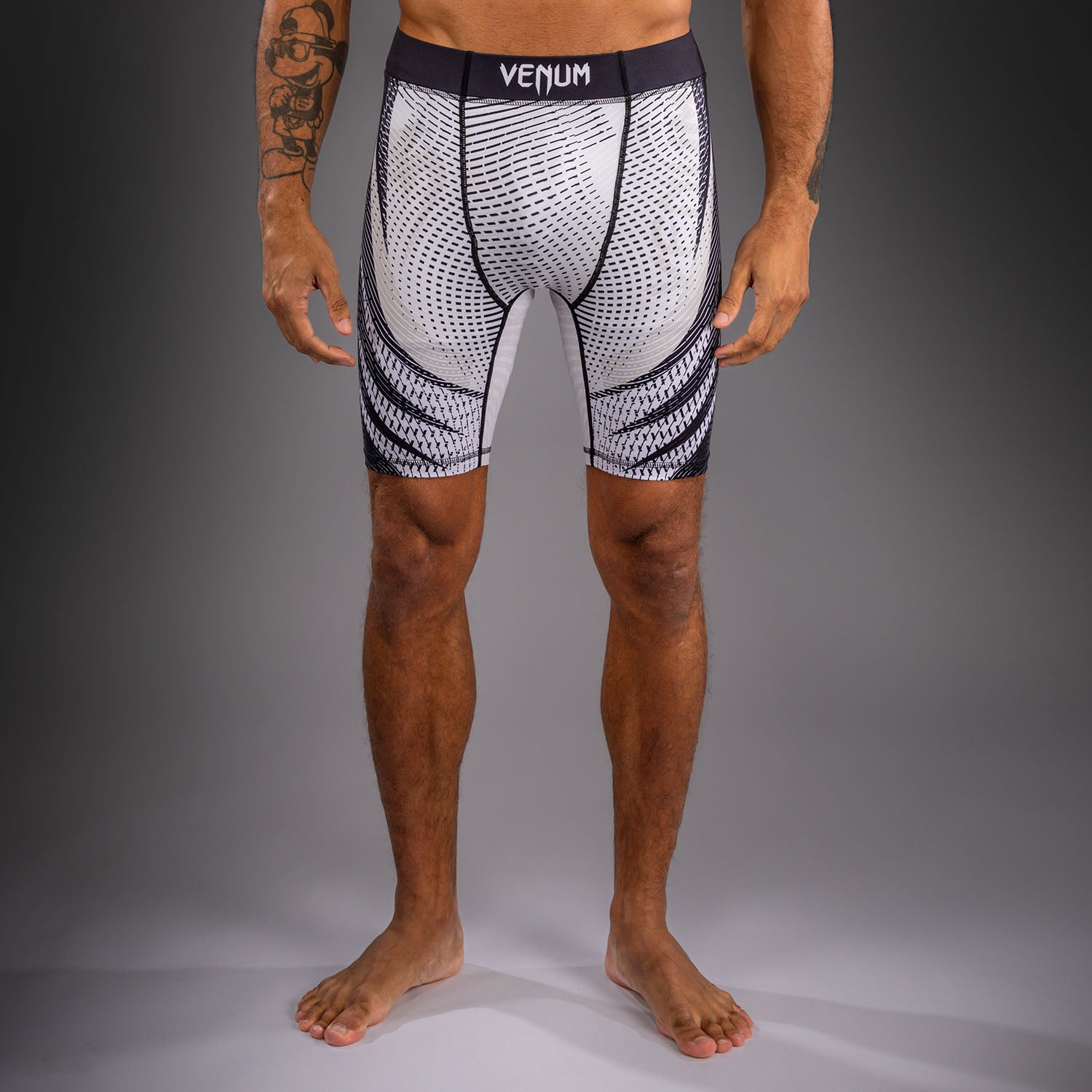 Venum Galactic 3.0 Vale Tudo Shorts - Off-White/Black  product-type_Compression shorts Venum