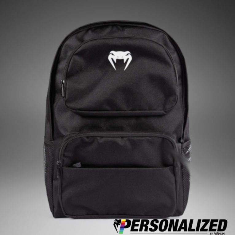 Venum Essential Backpack Personalized - Black (Medium, 24L)
