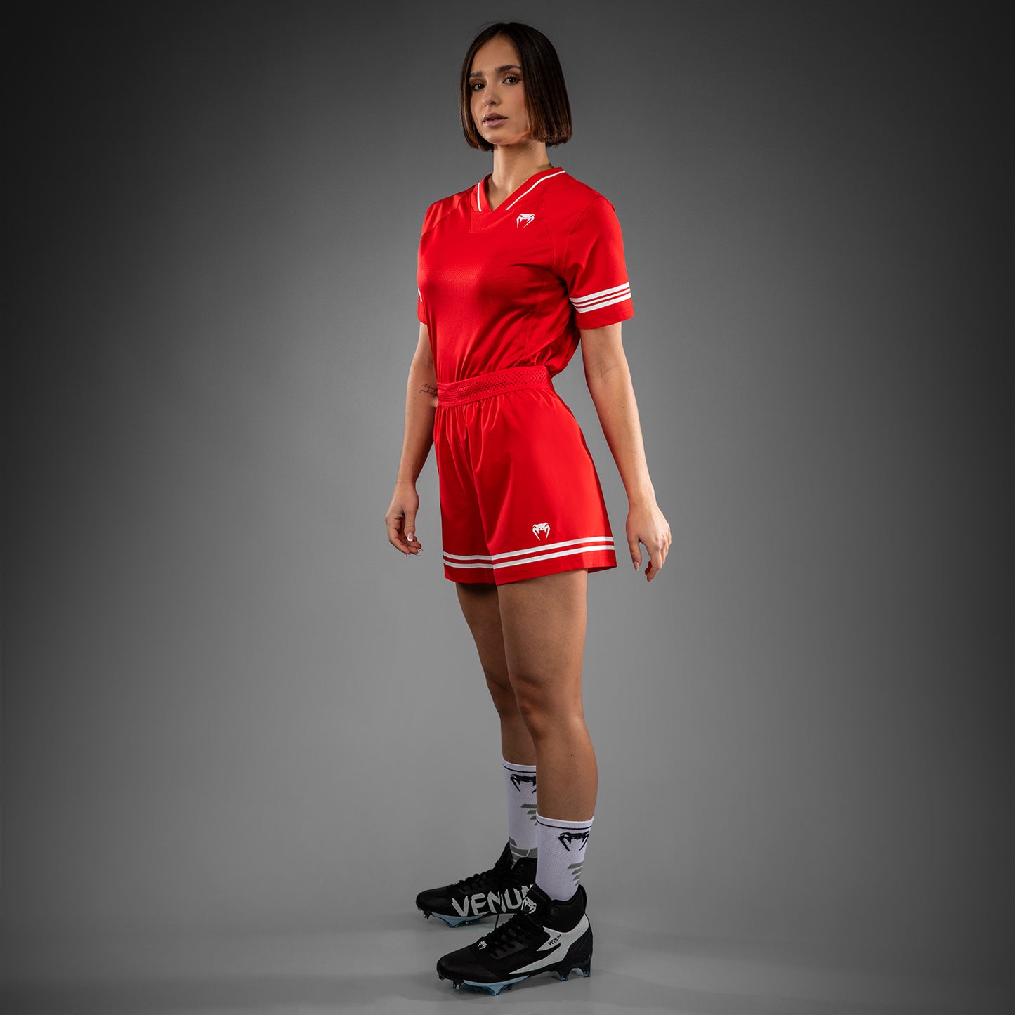 Venum Women's Elite Personalized Flag Football Shorts - Red