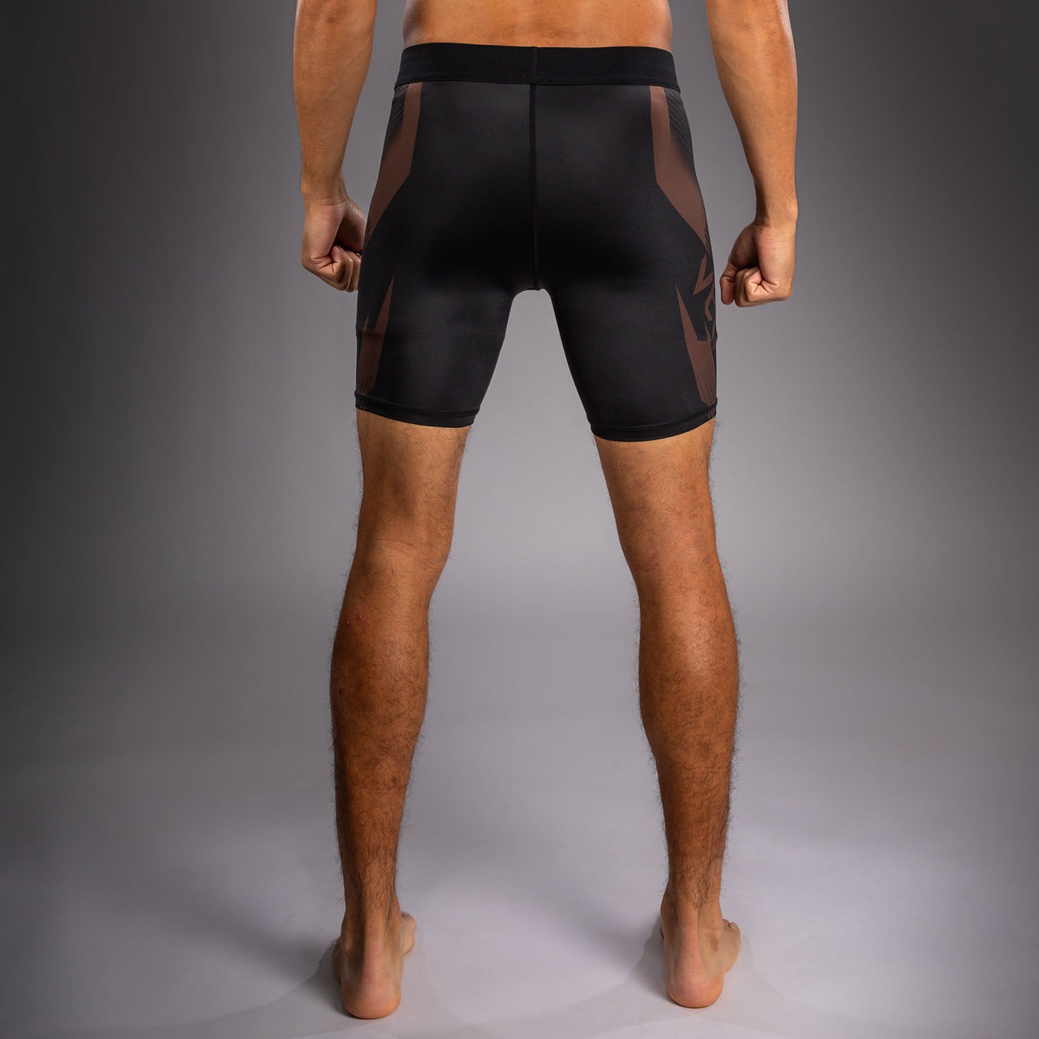 Venum No-Gi 6.0 Vale Tudo Shorts - Black/Brown  product-type_Compression shorts Venum