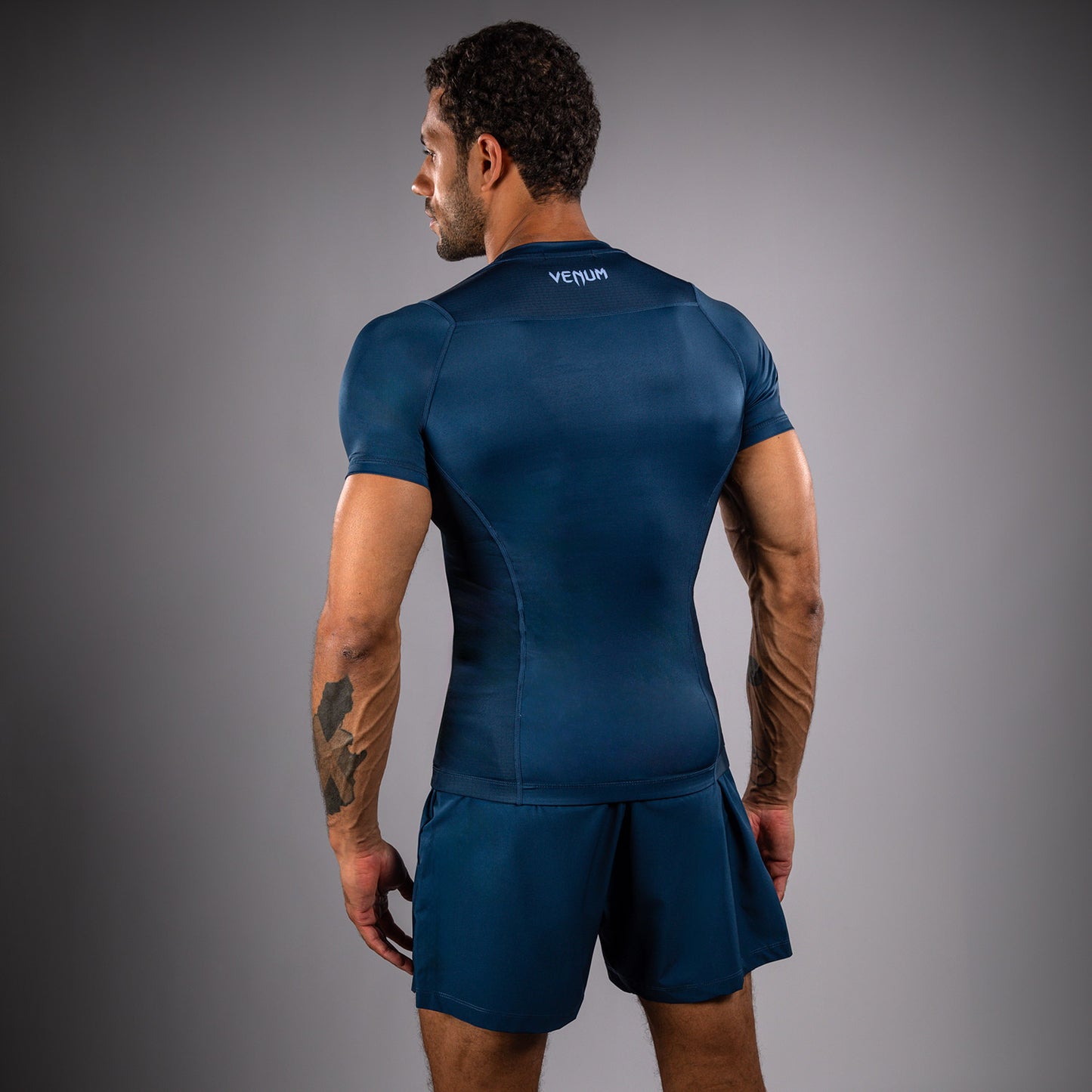 Venum No Gi Rashguards - Indigo