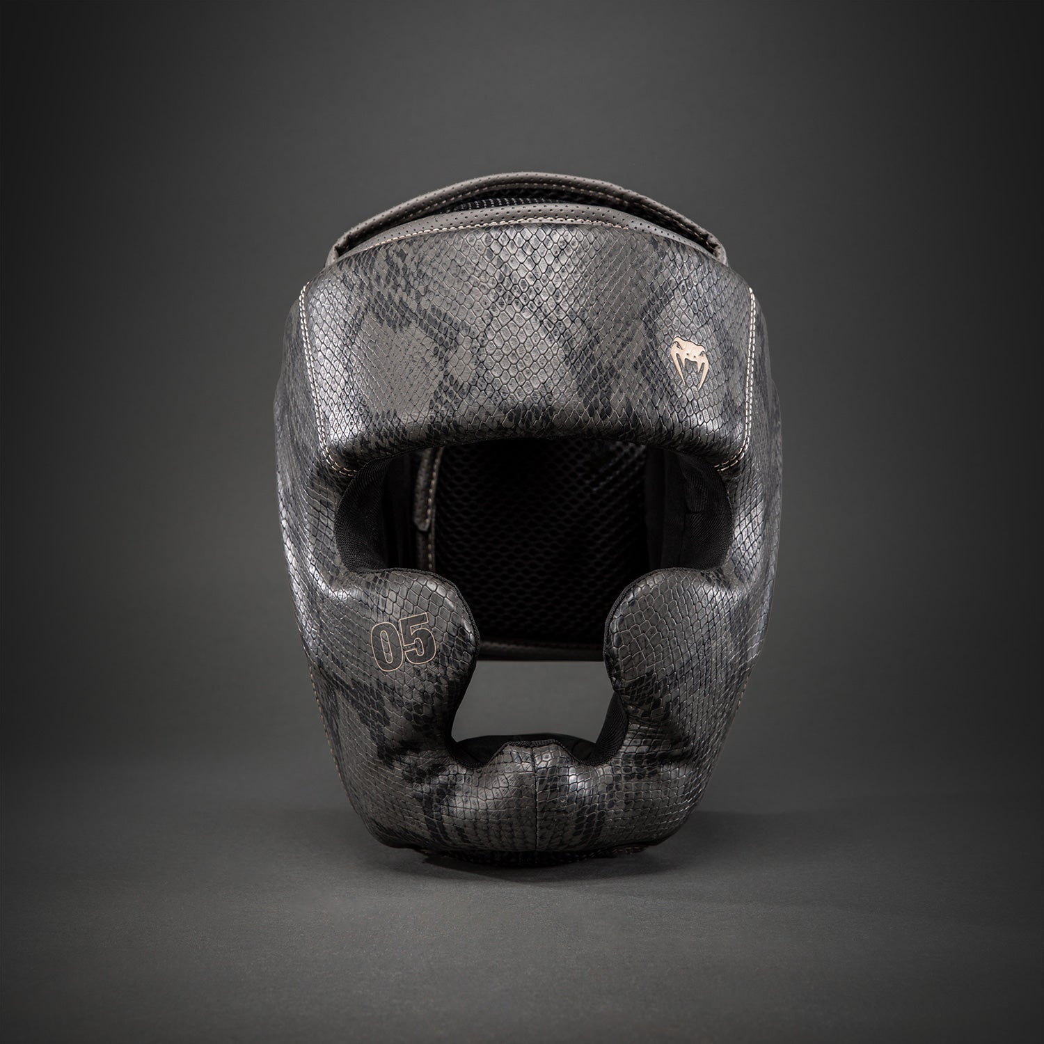 Venum Impact Evo Scales Headgear - Dark Grey  product-type_Headgear Venum