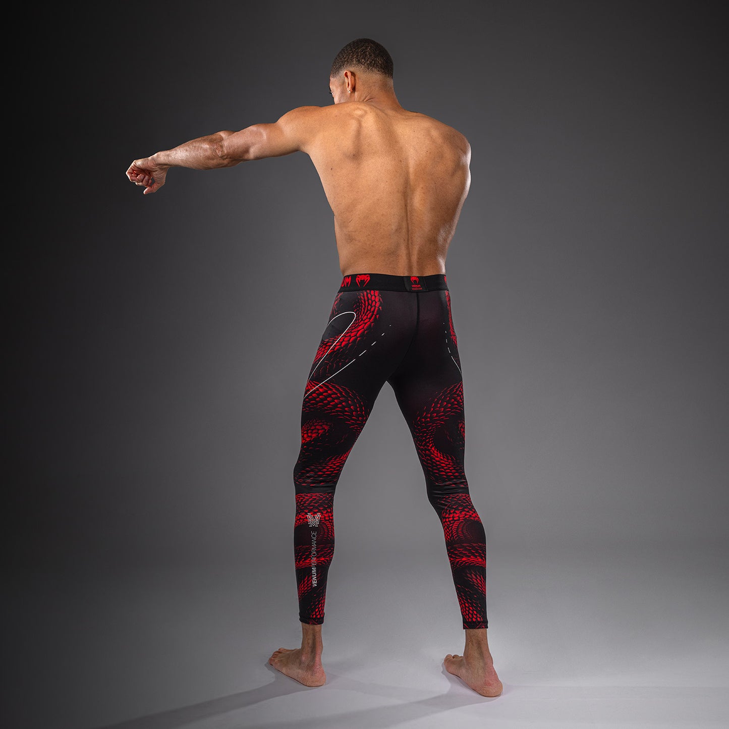 Venum Matupa Spats - Black/Red/Silver