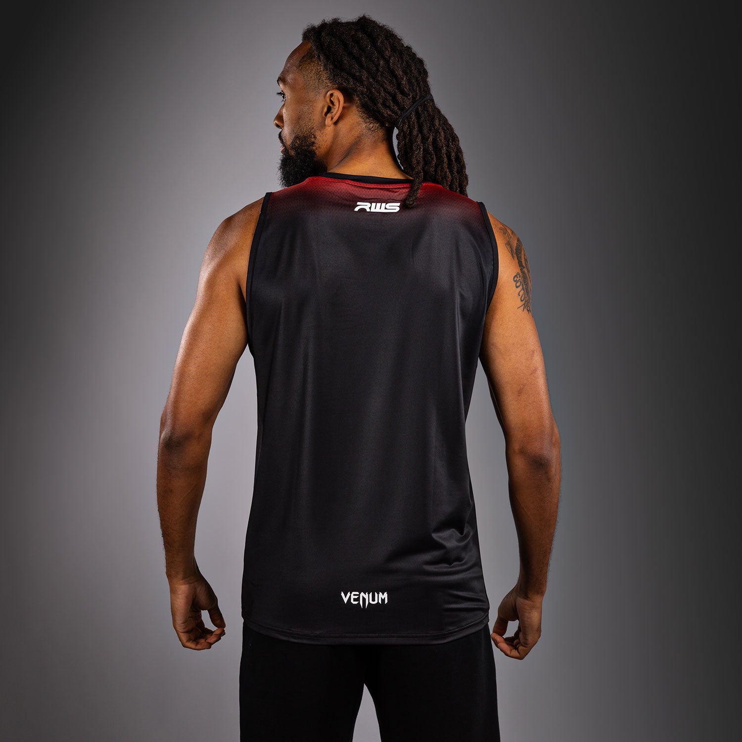 Venum x RWS 2.0 Men's Dry-Tech Tank Top - Black/Red - Venum