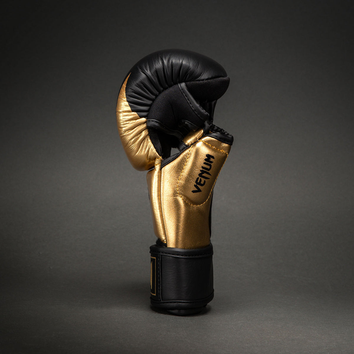Venum Attack 2.0 Sparring Gloves Leather - Gold/Black