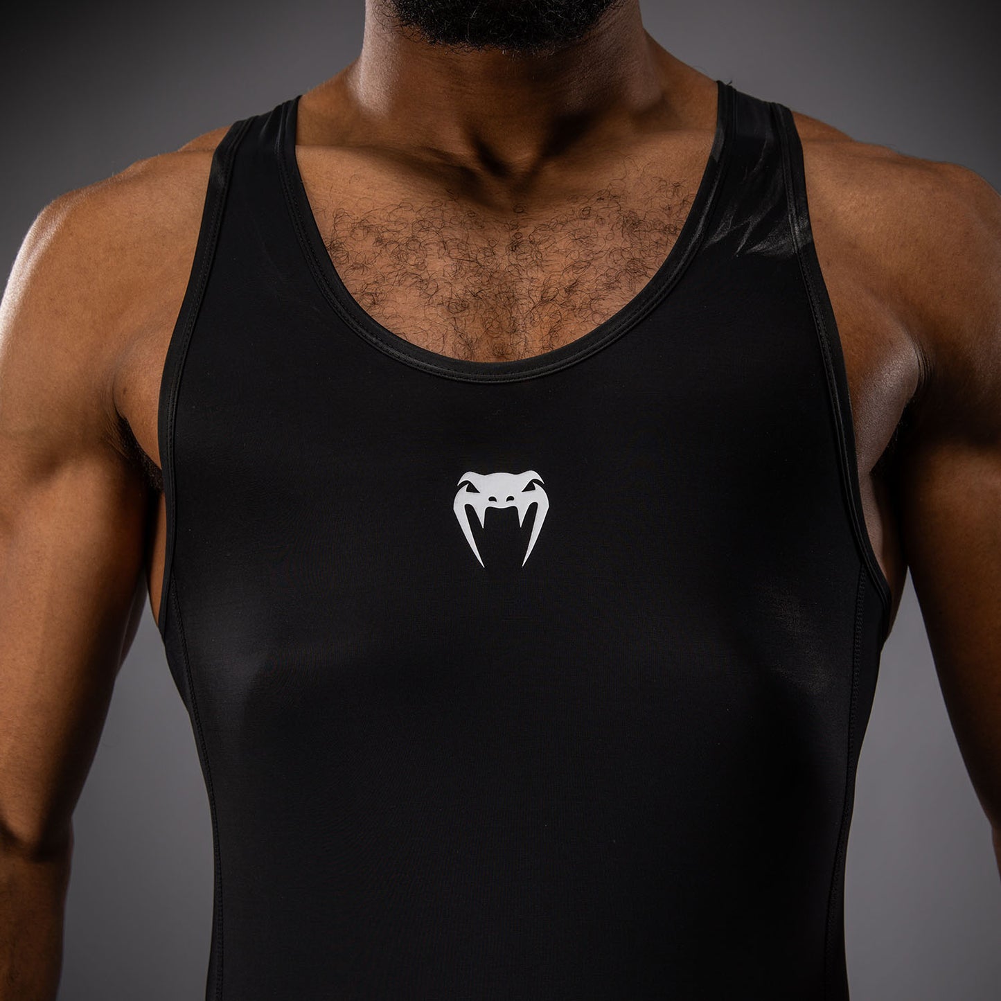 Venum Challenger Men's Wrestling Singlet - Black