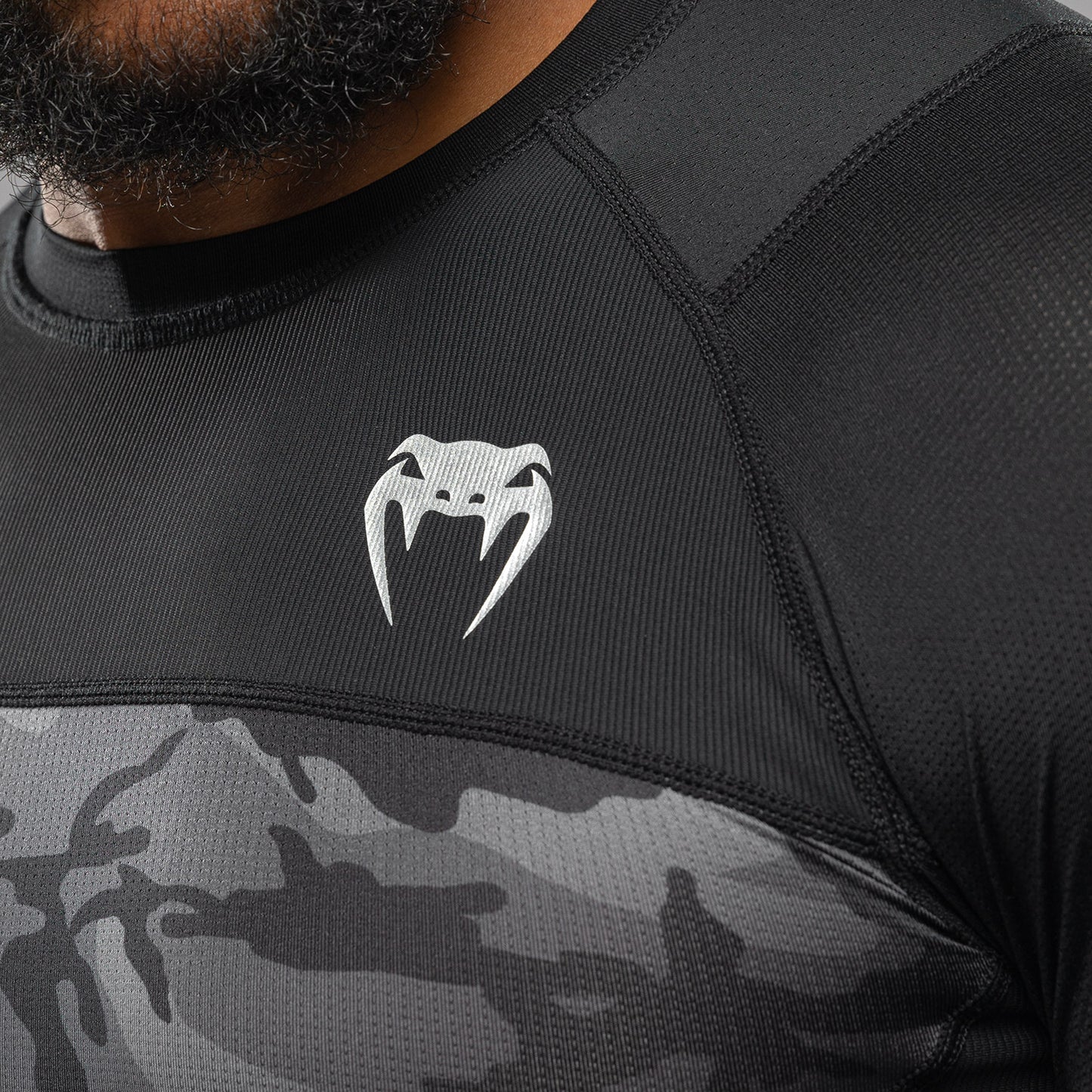 Venum x Polaris Long Sleeve Rashguard - Black/Storm Grey