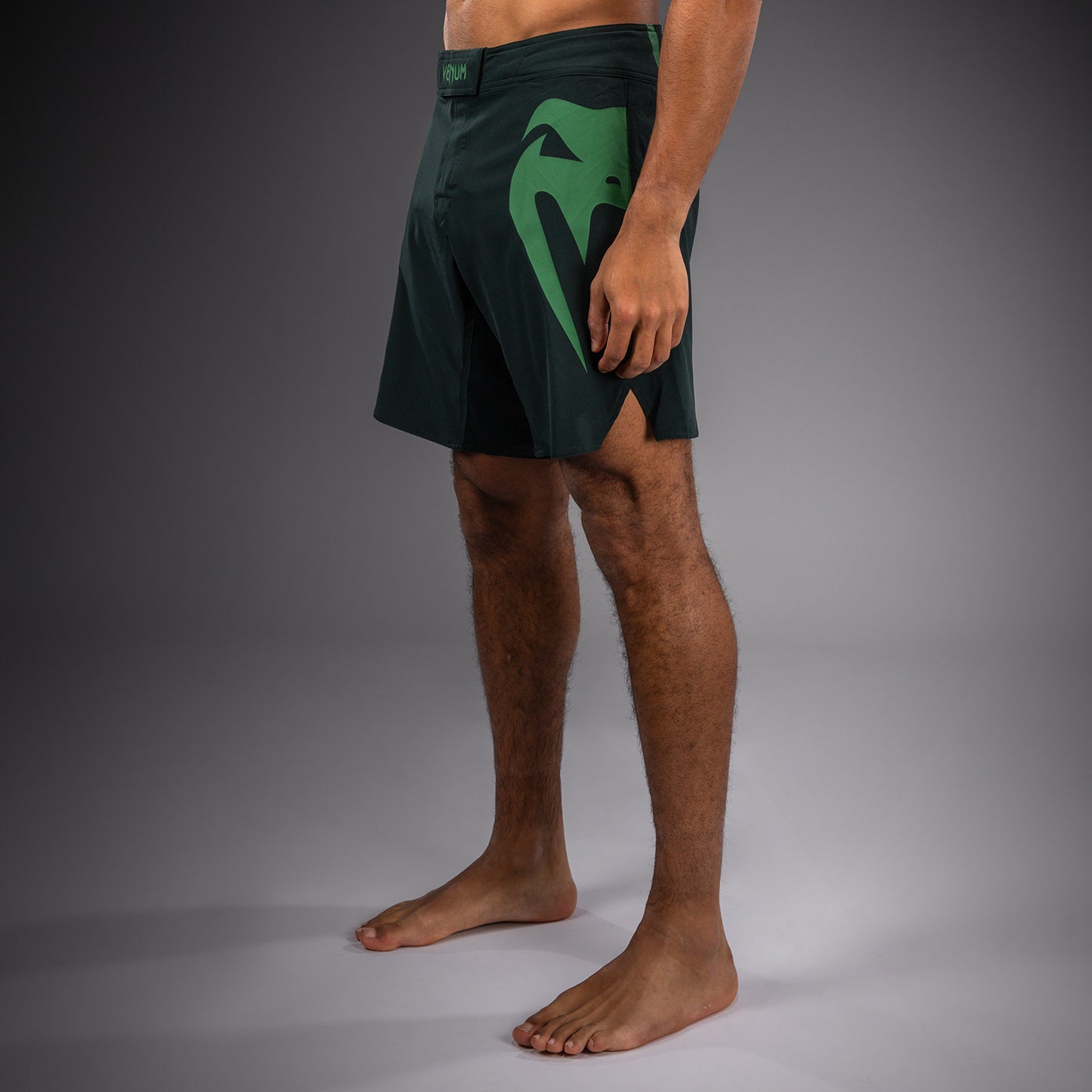 Venum Light 5.0 Fightshorts - Forest Green/Light Green  product-type_MMA Shorts Venum