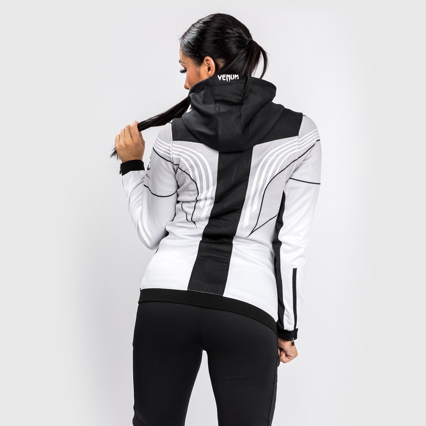 UFC Venum Authentic Fight Night 2.0 Kit by Venum Women's Walkout Hoodie - White