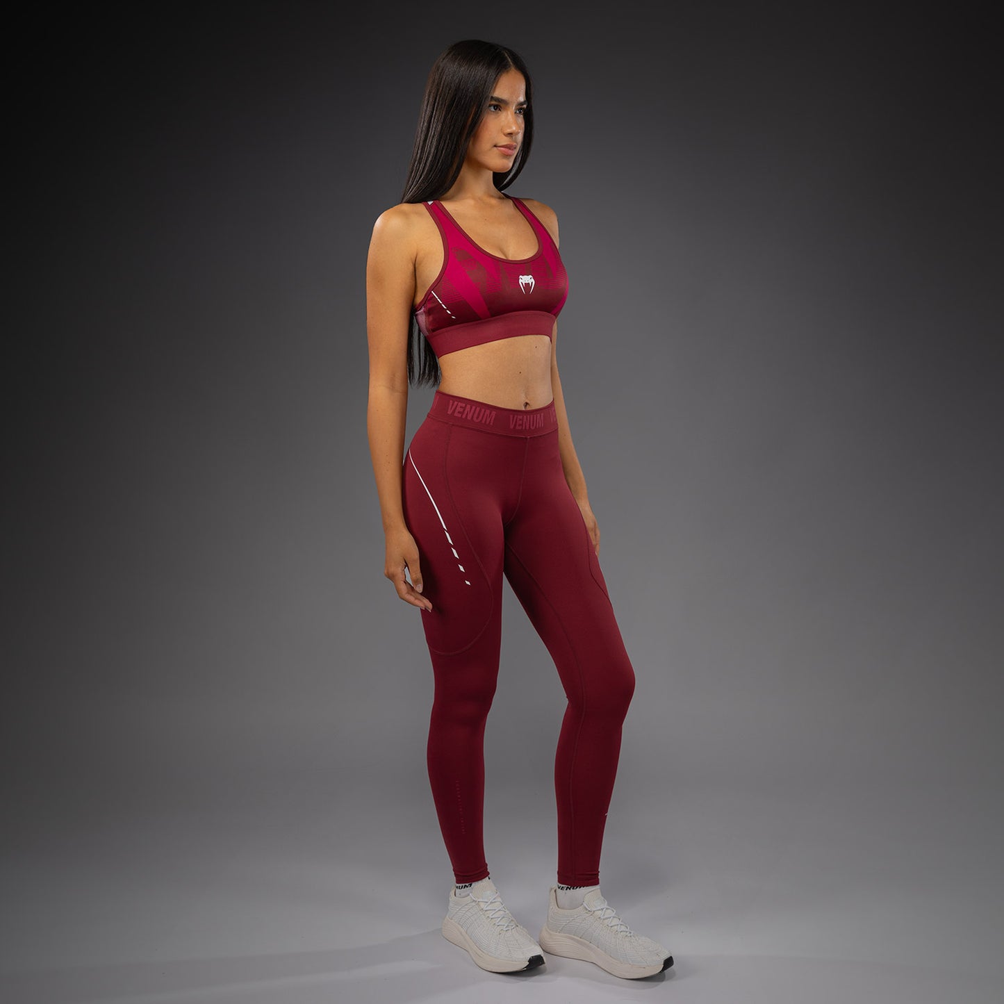 Venum Adrenaline Women's Leggings - Burgundy/ Pink