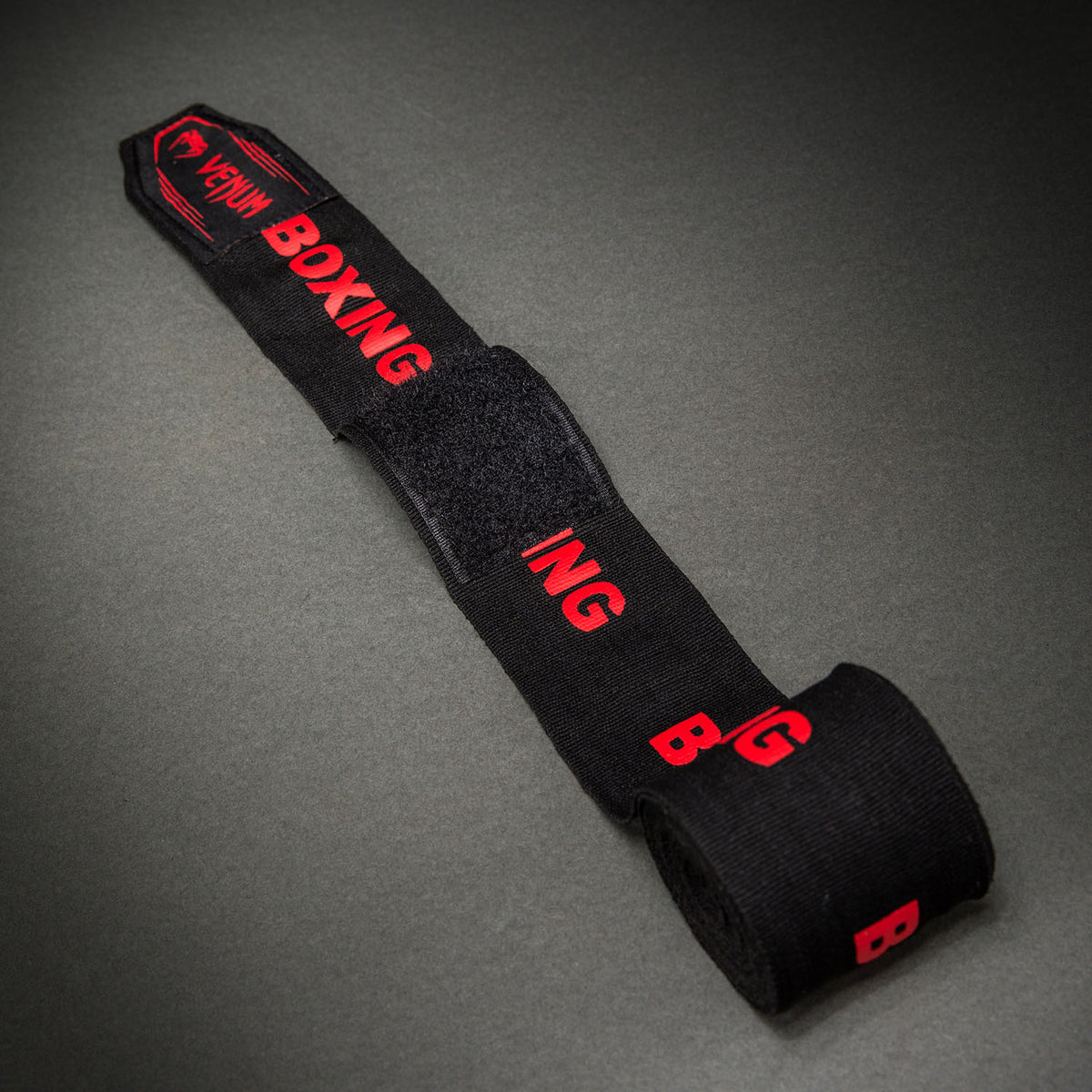 Venum Kontact Evo Boxing Hand Wraps - Black/Red  product-type_Handwraps Venum