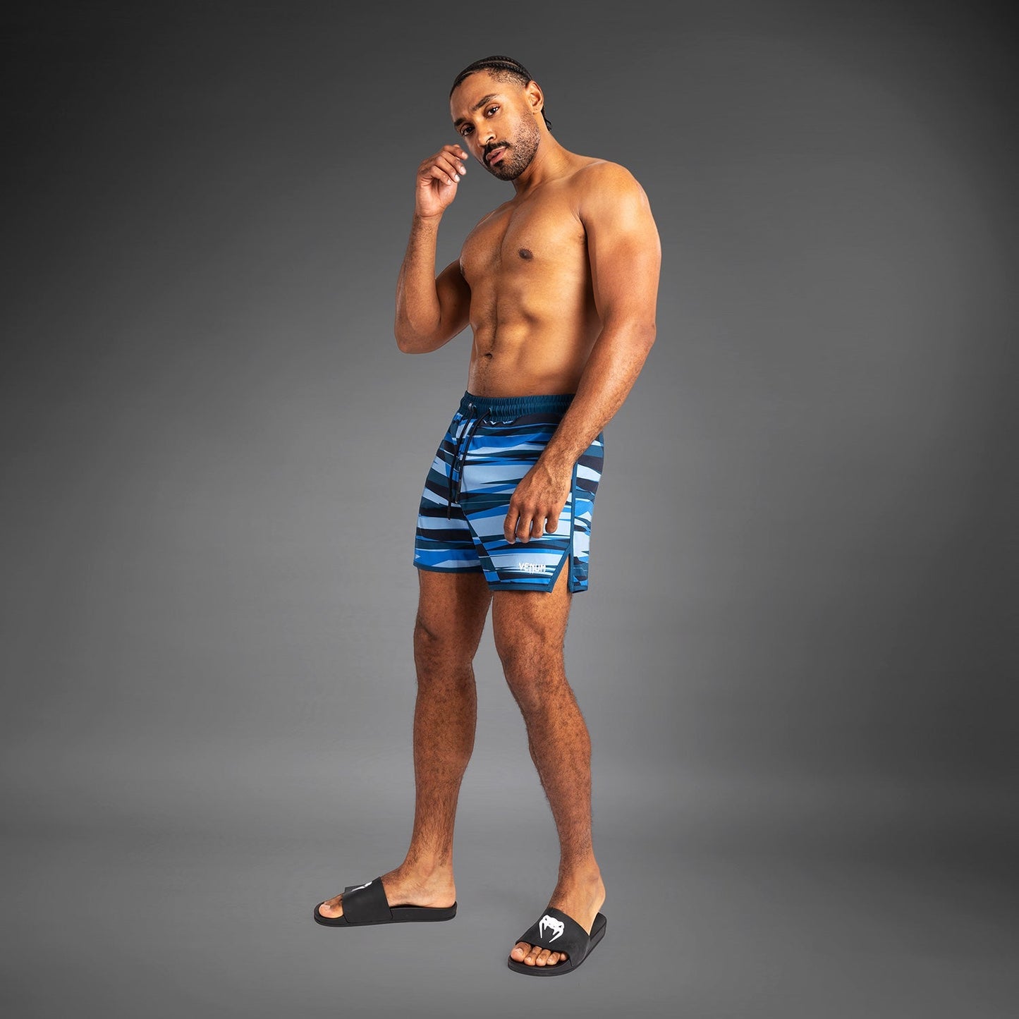 Venum Rapid Men’s Board Shorts - Shadow Blue