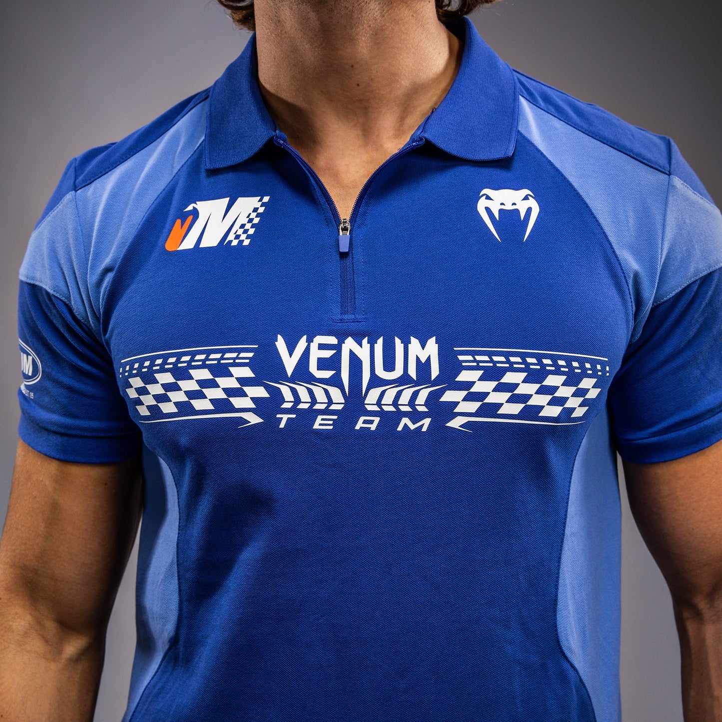 Venum Motorsport Cotton Polo - Royal Blue