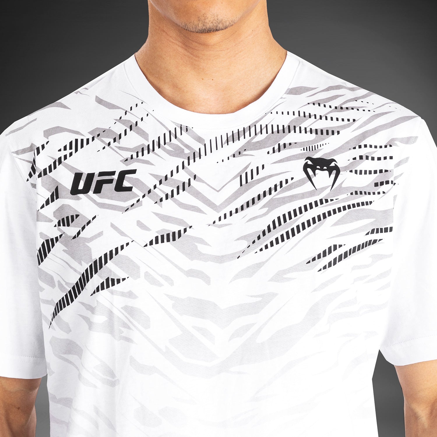 UFC Fusion by Venum Men's Replica Short Sleeve T-Shirt - White - Venum