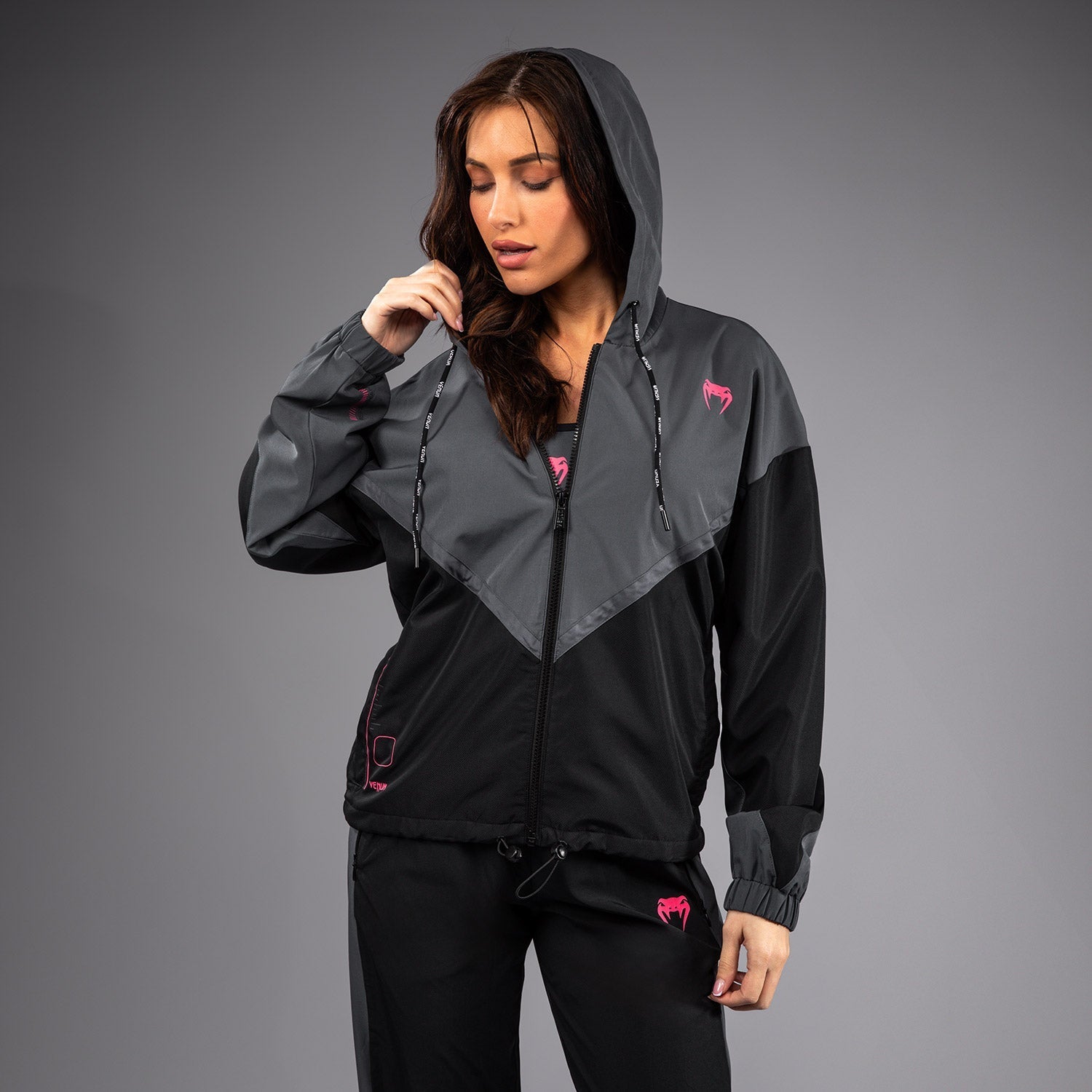 Venum Tactical XT Track Jacket - Black/Storm Grey - Venum