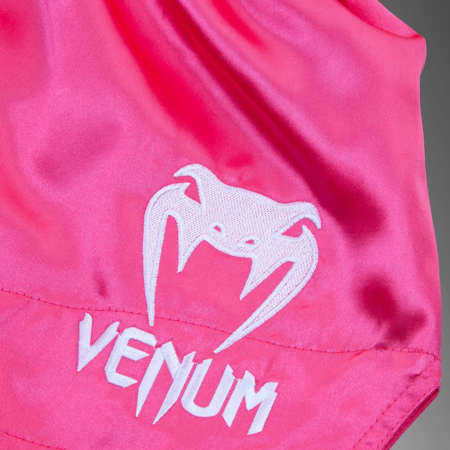 Venum Classic Muay Thai Short - Pink/White
