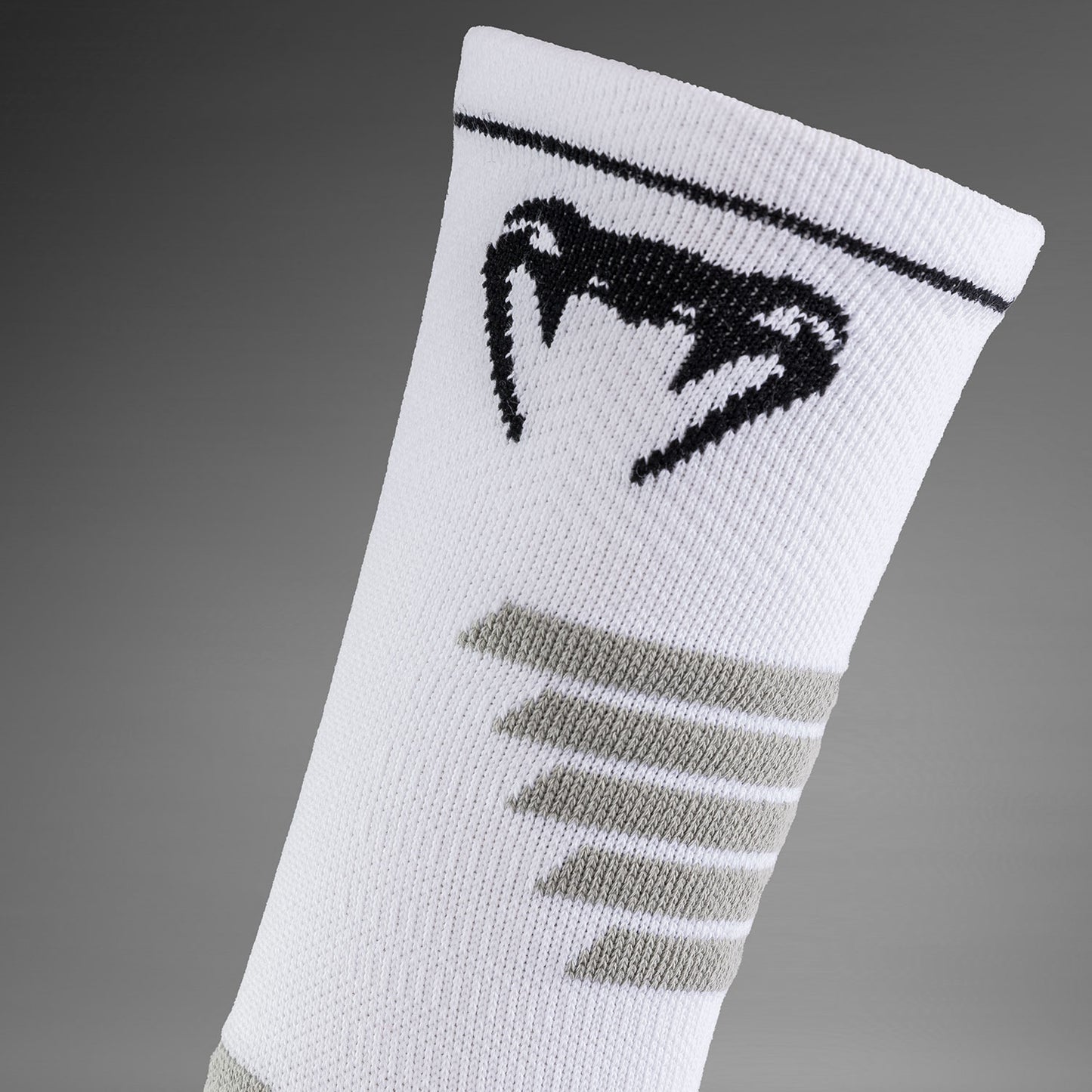 Venum Elite Performance Crew Socks - White/Black