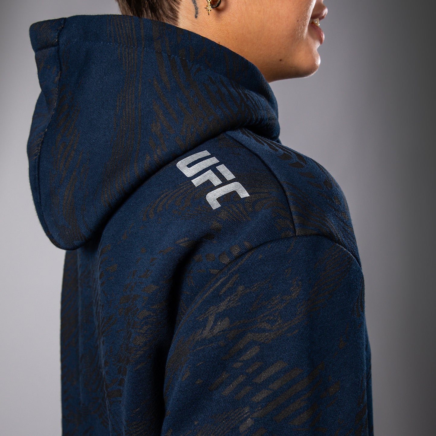 UFC Fusion by Venum Fight Week Women’s Pullover Hoodie - Oceanic Blue