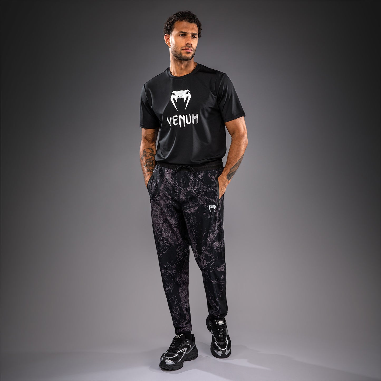 Venum Rage & Workout Joggers - Black/Grey  product-type_Jogging Pants Venum