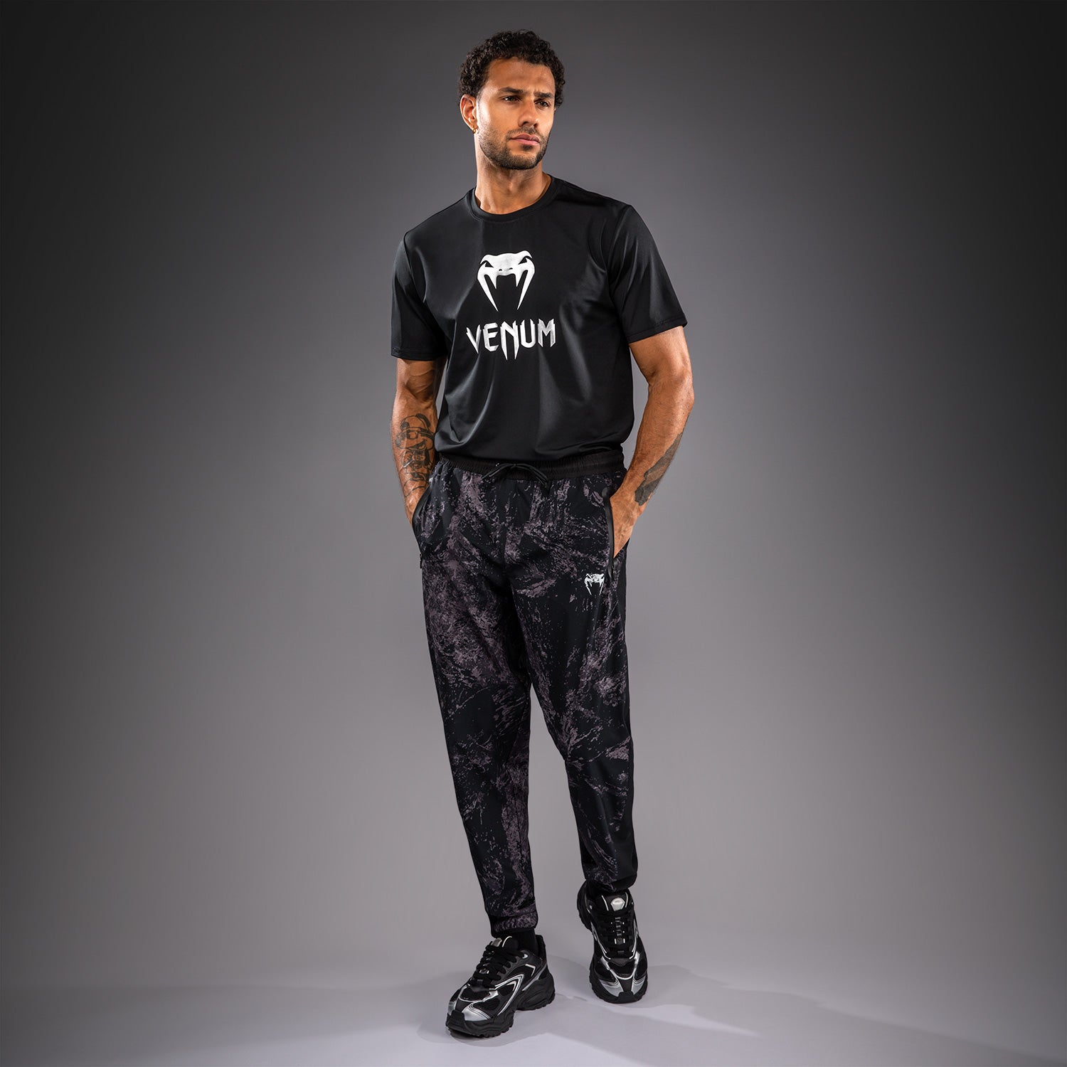 Venum Rage & Workout Joggers - Black/Grey  product-type_Jogging Pants Venum