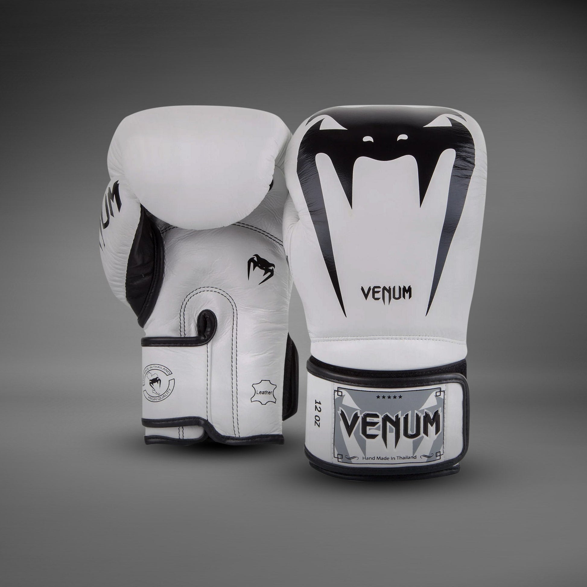 Venum Giant 3.0 Boxing Gloves - Nappa Leather - White  product-type_Boxing Gloves Venum