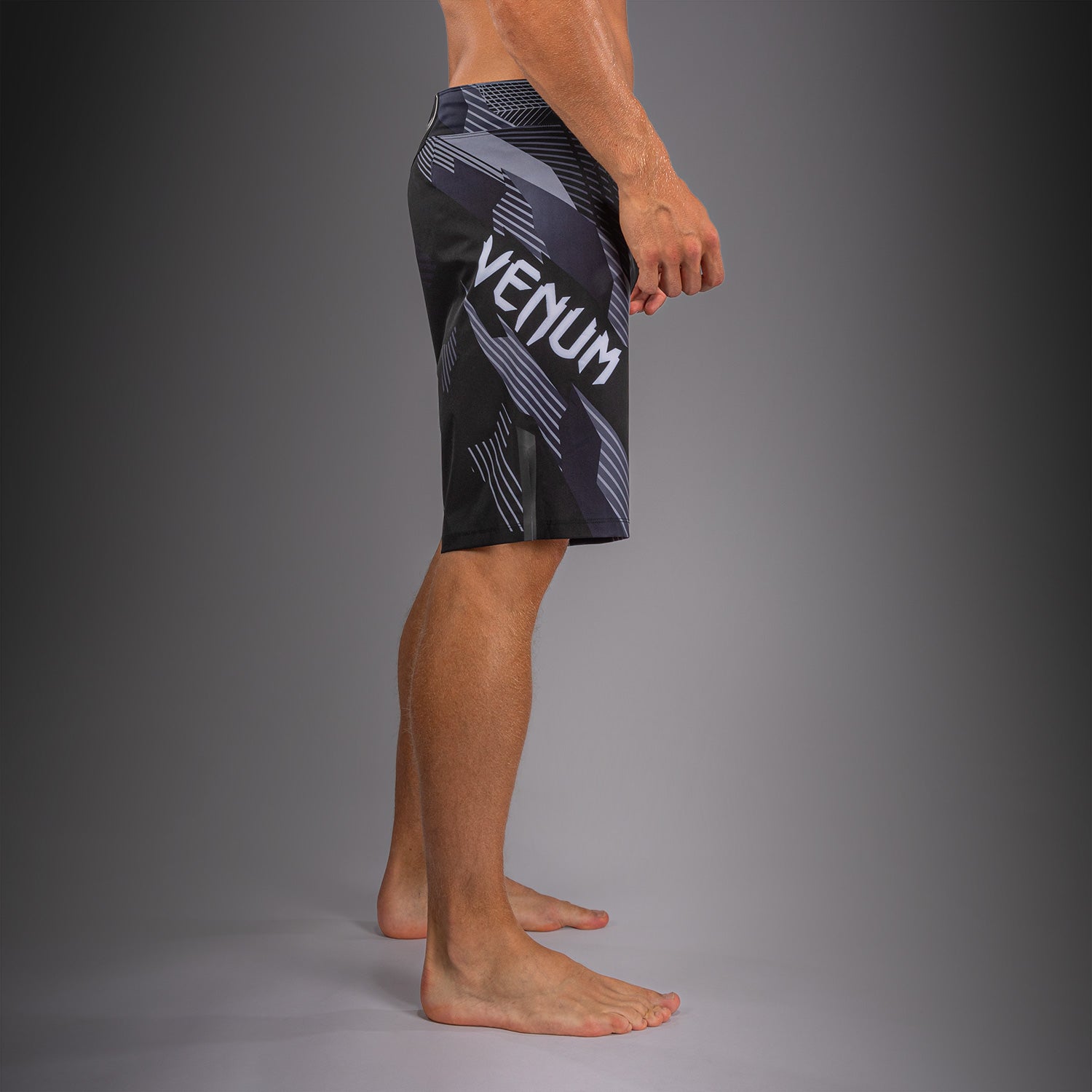 Venum No-Gi 6.0 Fight Shorts - Black/White  product-type_MMA Shorts Venum