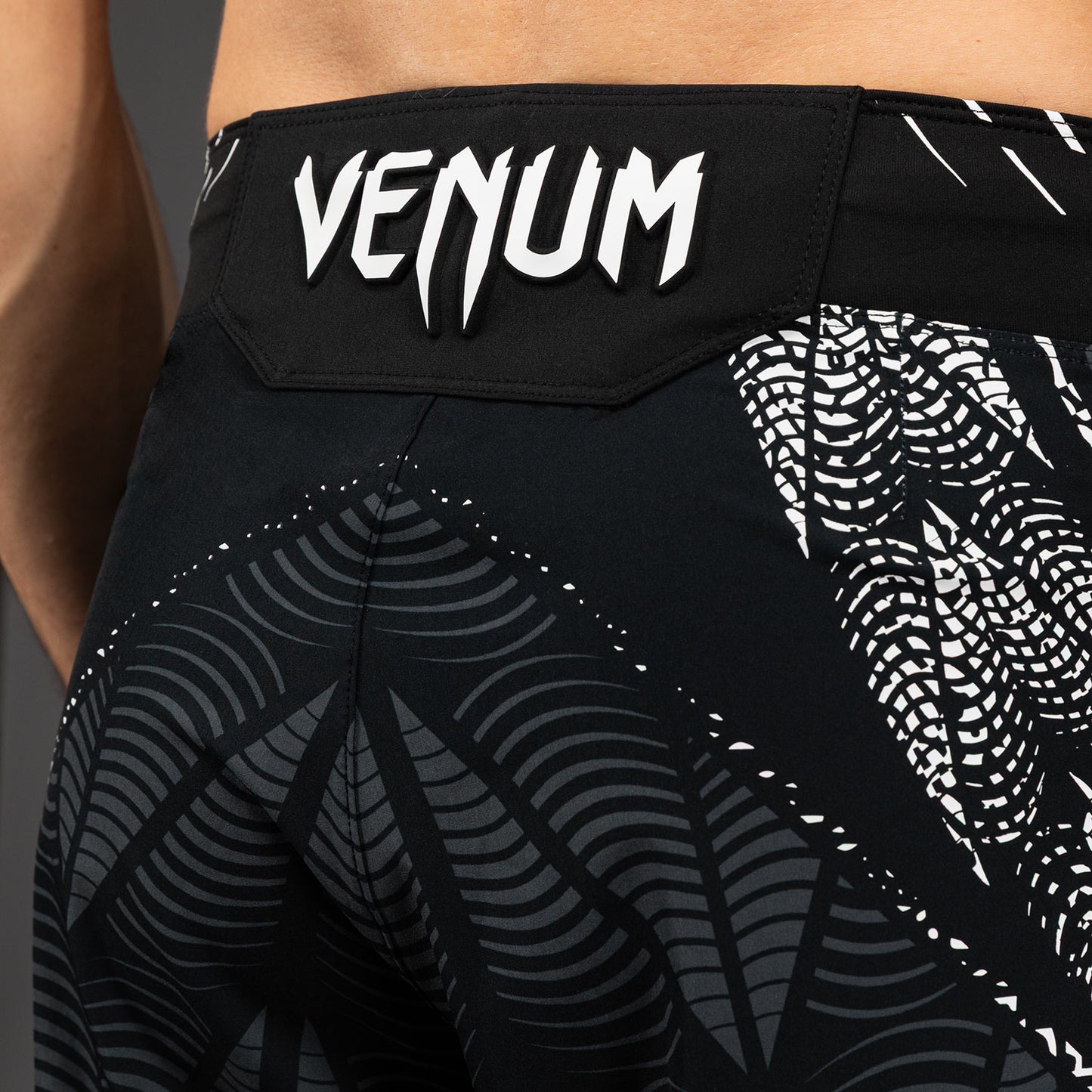 Men's UFC Zenith by Venum Black Authentic Fight Night Gladiator Fight Short Personalized