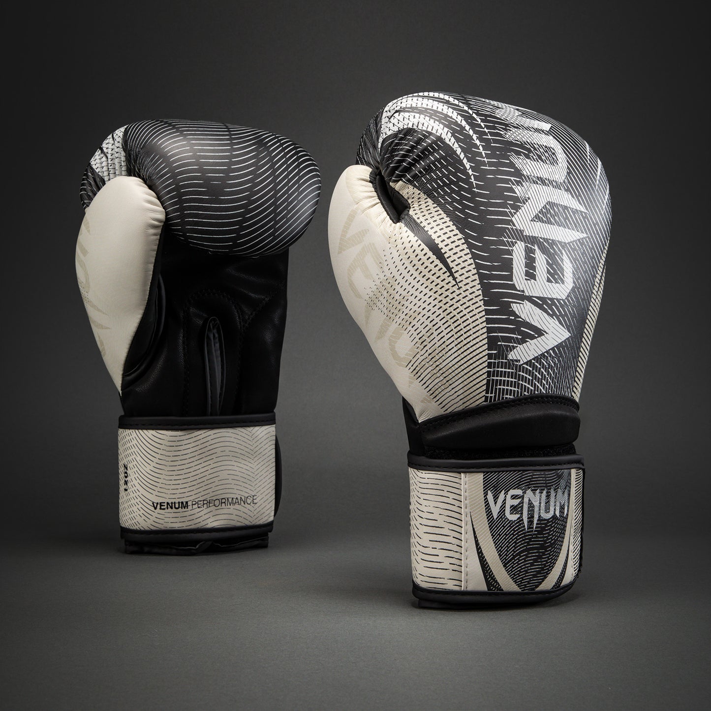 Venum Galactic 3.0 Boxing Gloves - Off-white/Black  product-type_Boxing Gloves Venum