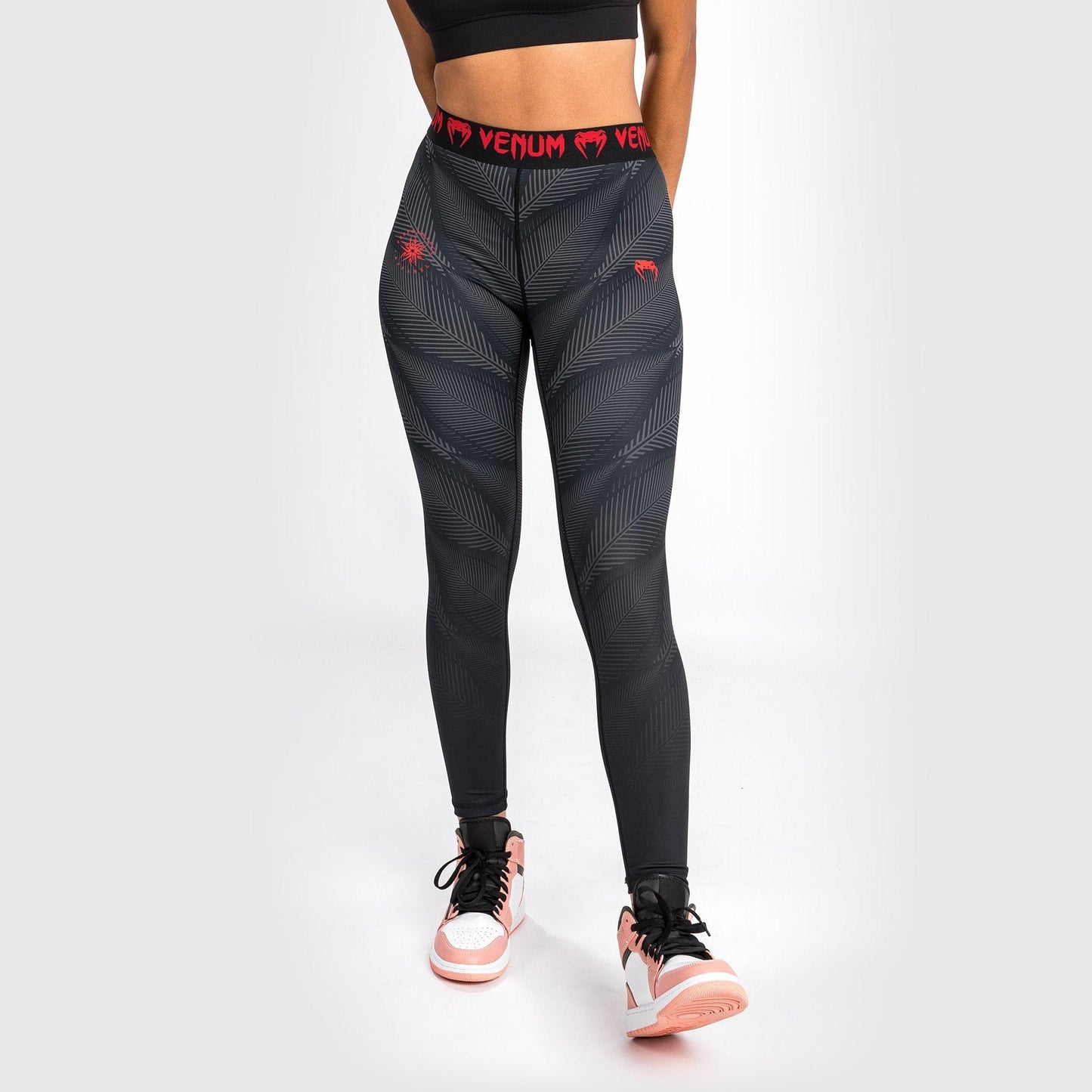 Venum Phantom Leggings - Black/Red