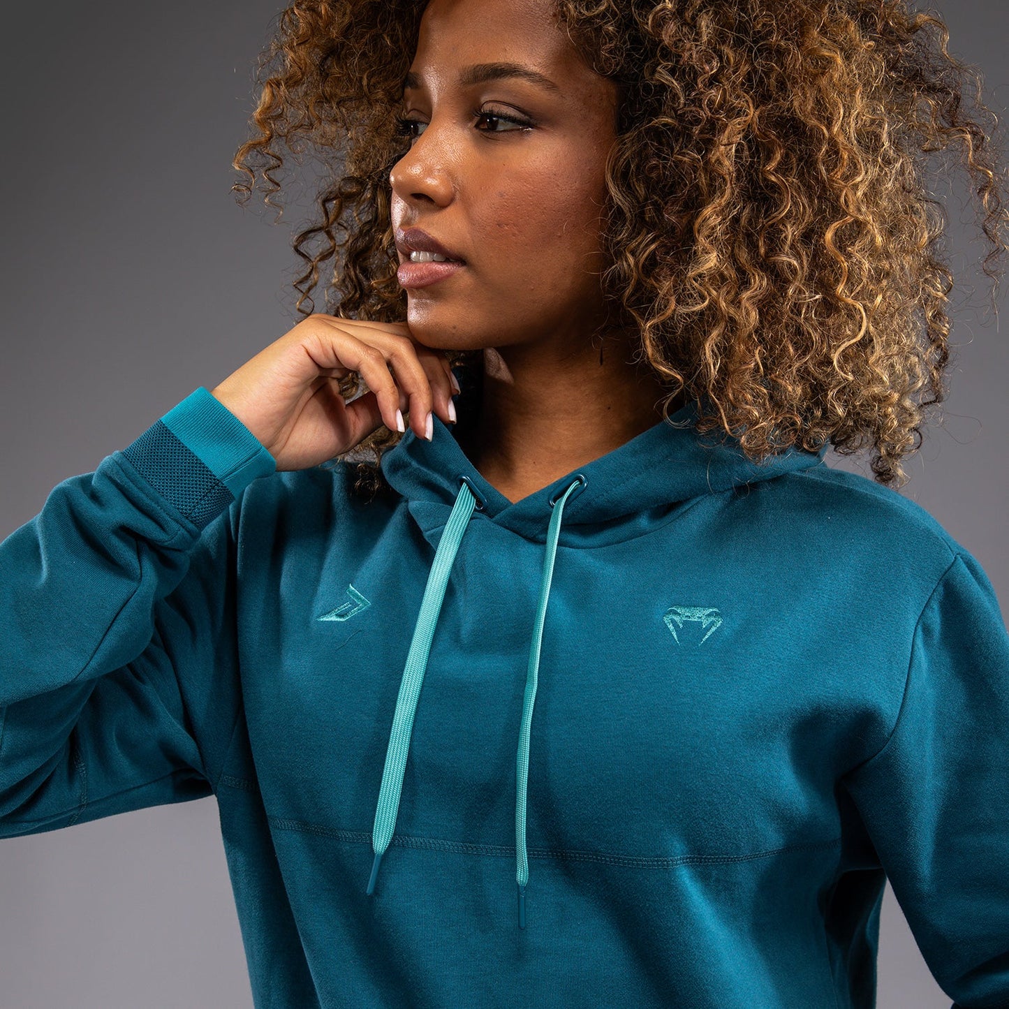 Venum x Demi Hoodie - Azur Blue