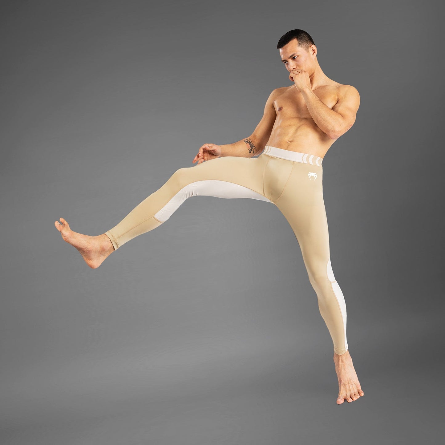 Venum Tempest Men's Spats - Beige/Sand