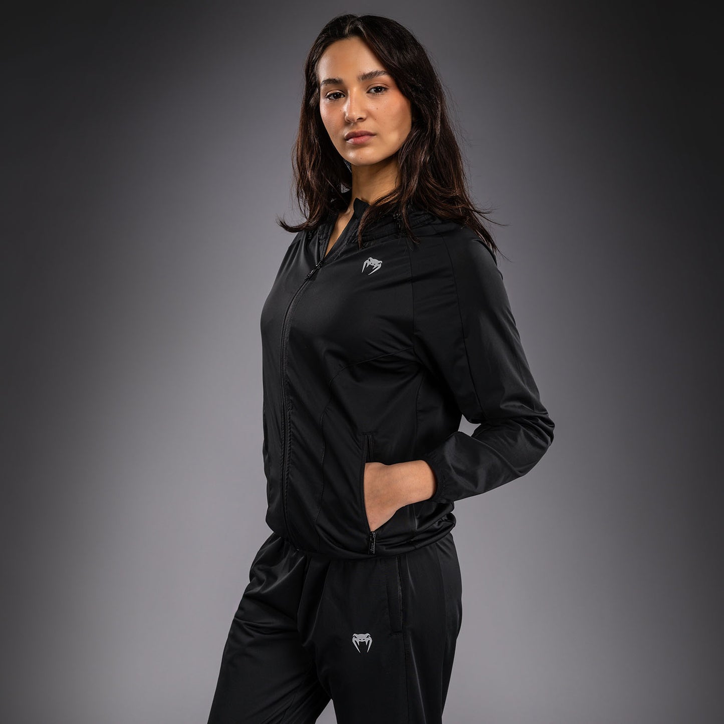 Venum Contender Aero Women's Track Jacket - Black  product-type_Jackets Venum