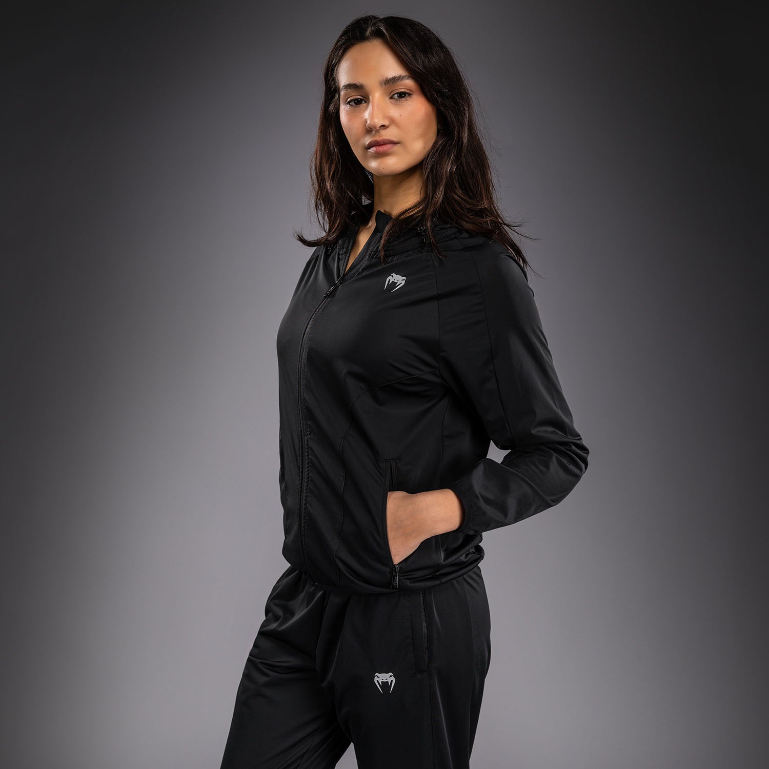 Venum Contender Aero Women's Track Jacket - Black  product-type_Jackets Venum