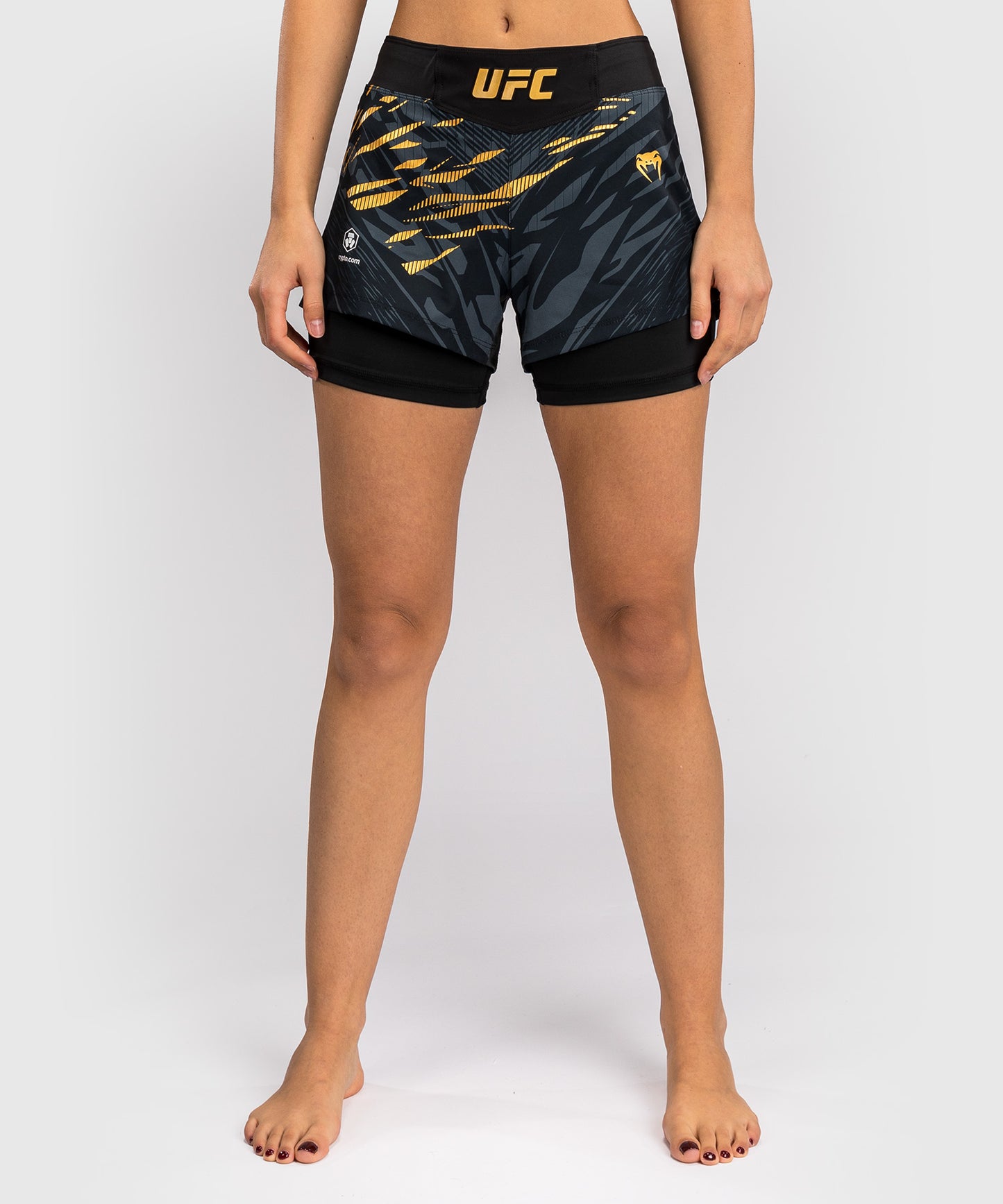 UFC Fusion by Venum Personalized Authentic Fight Night Women's Fight Short - Champion