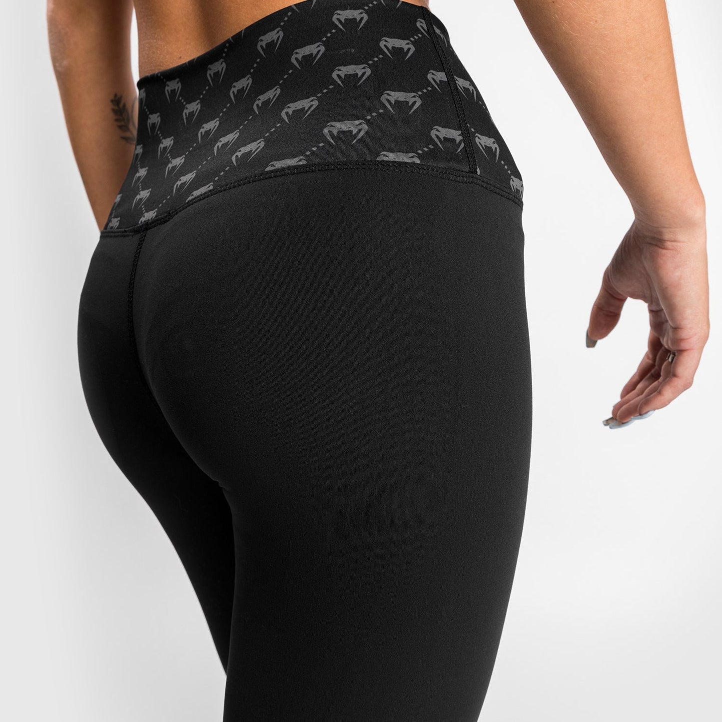 Venum Monogram 7/8 Leggings - Black/Pink Gold